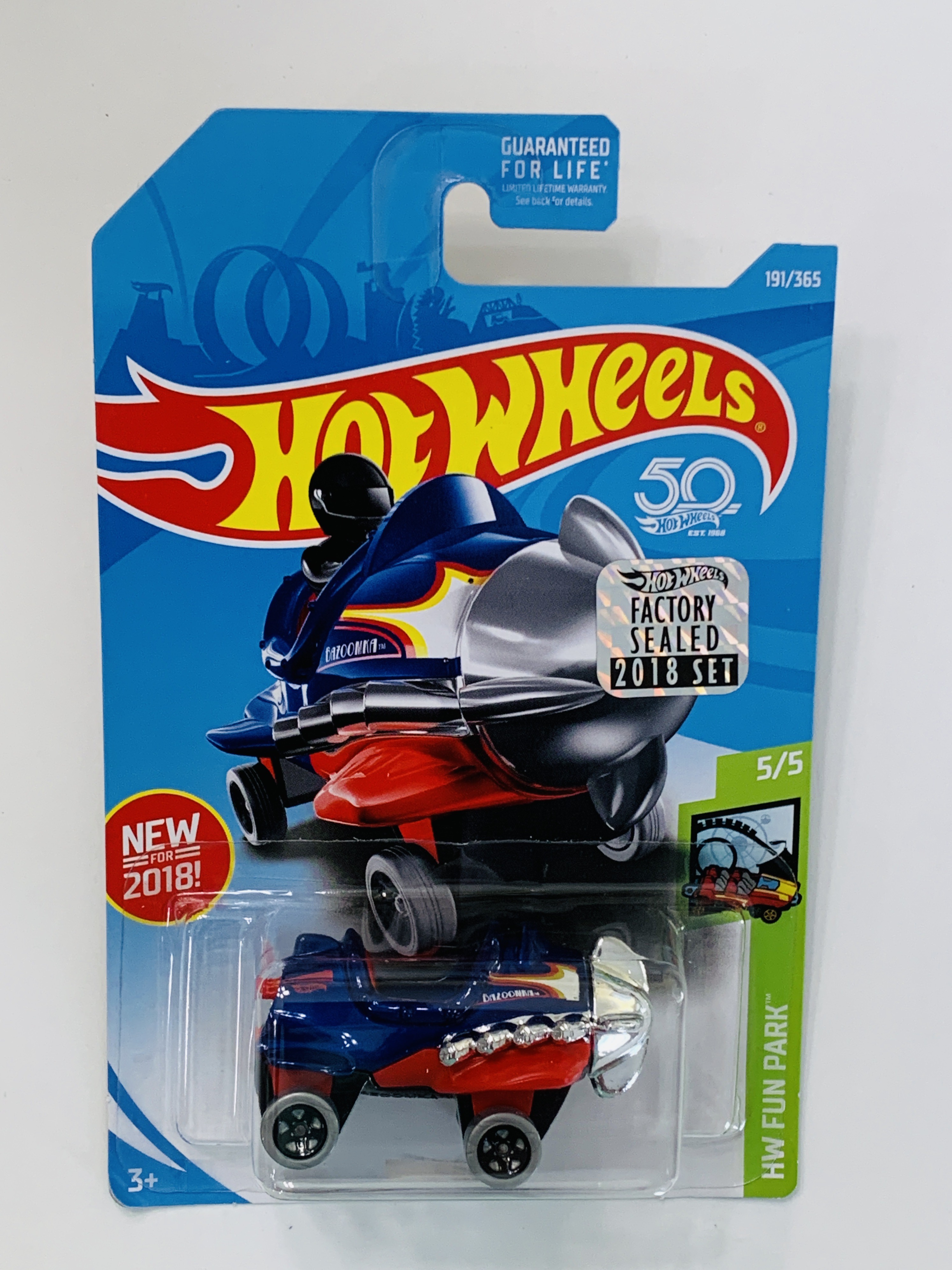 Hot Wheels 2018 Factory Set #191 Bazoomka - Blue