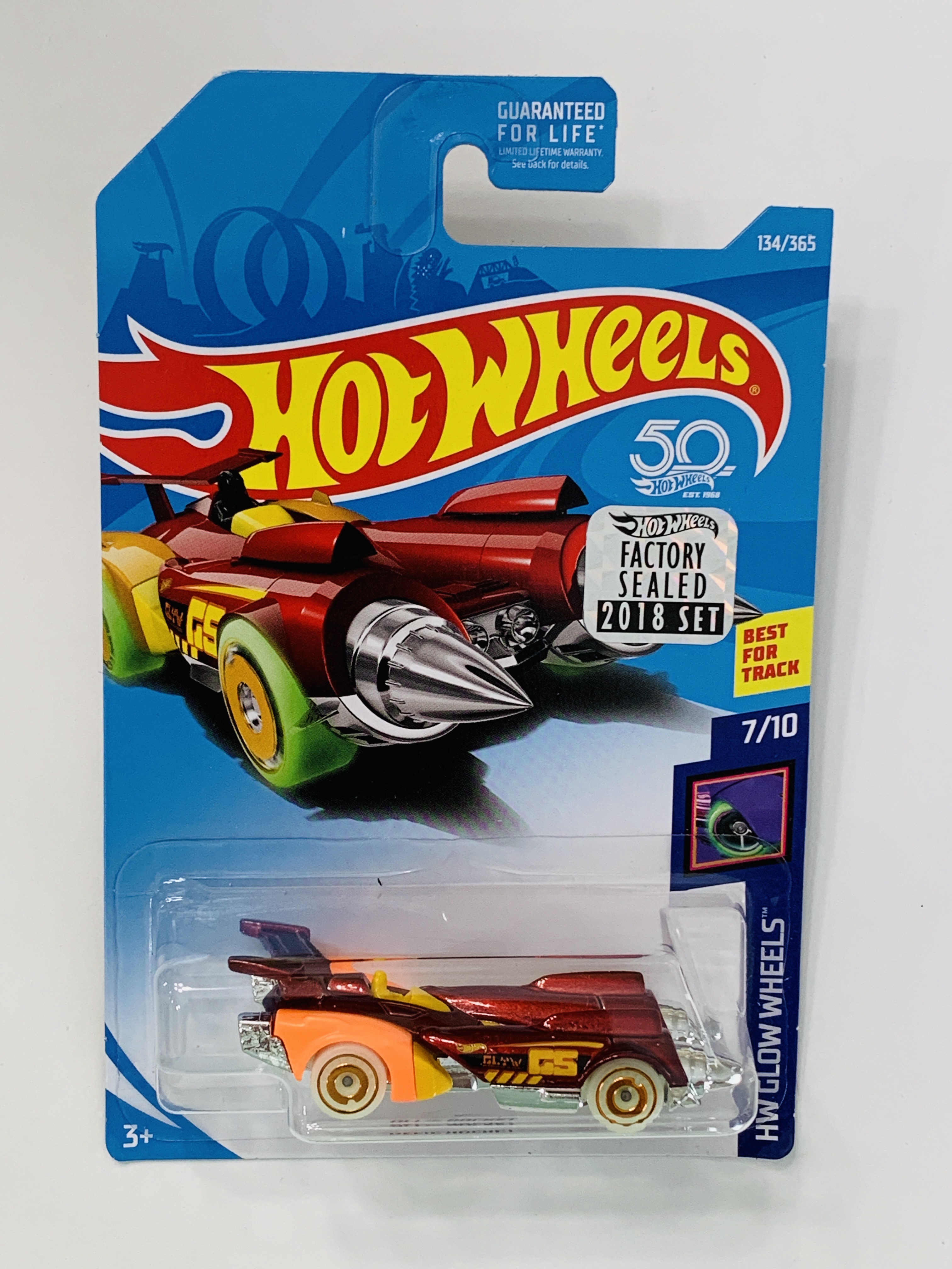 Hot Wheels 2018 Factory Set #134 Ollie Rocket - Red