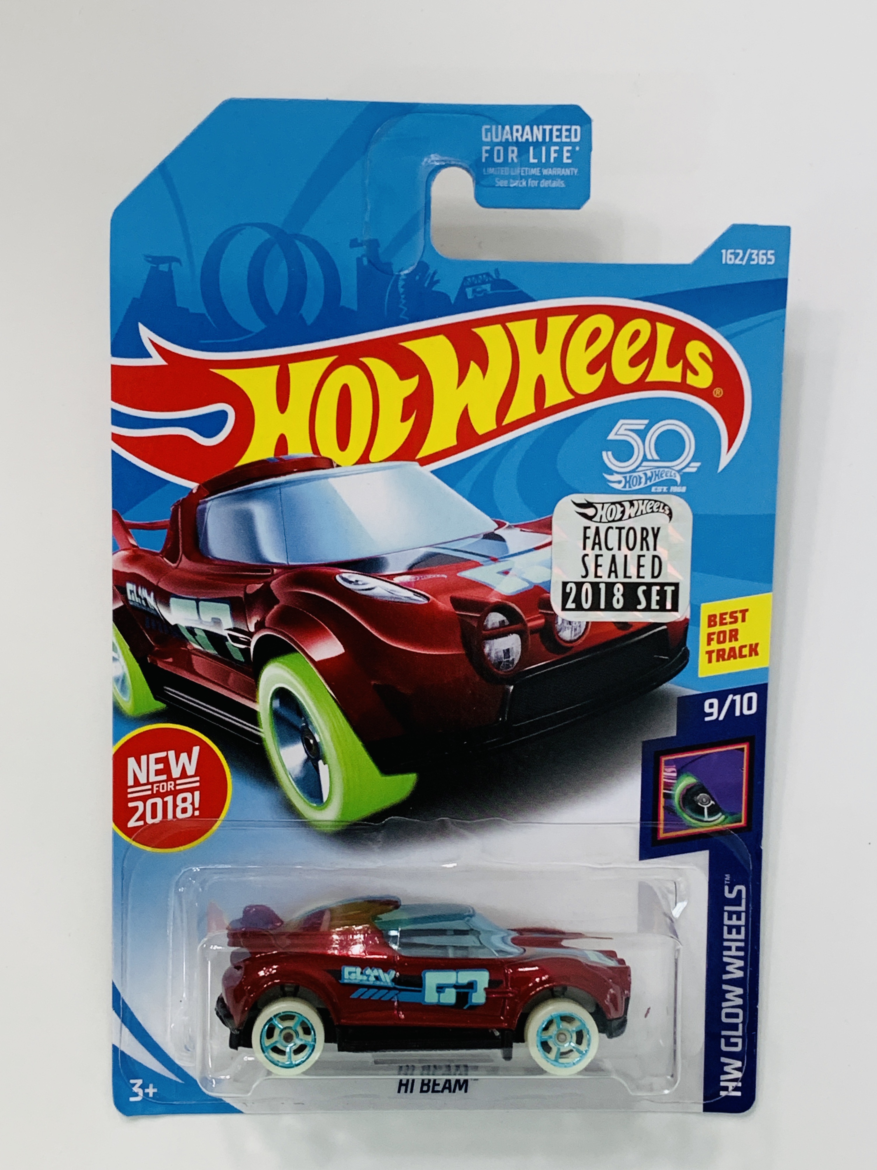 Hot Wheels 2018 Factory Set 162 Hi Beam Red