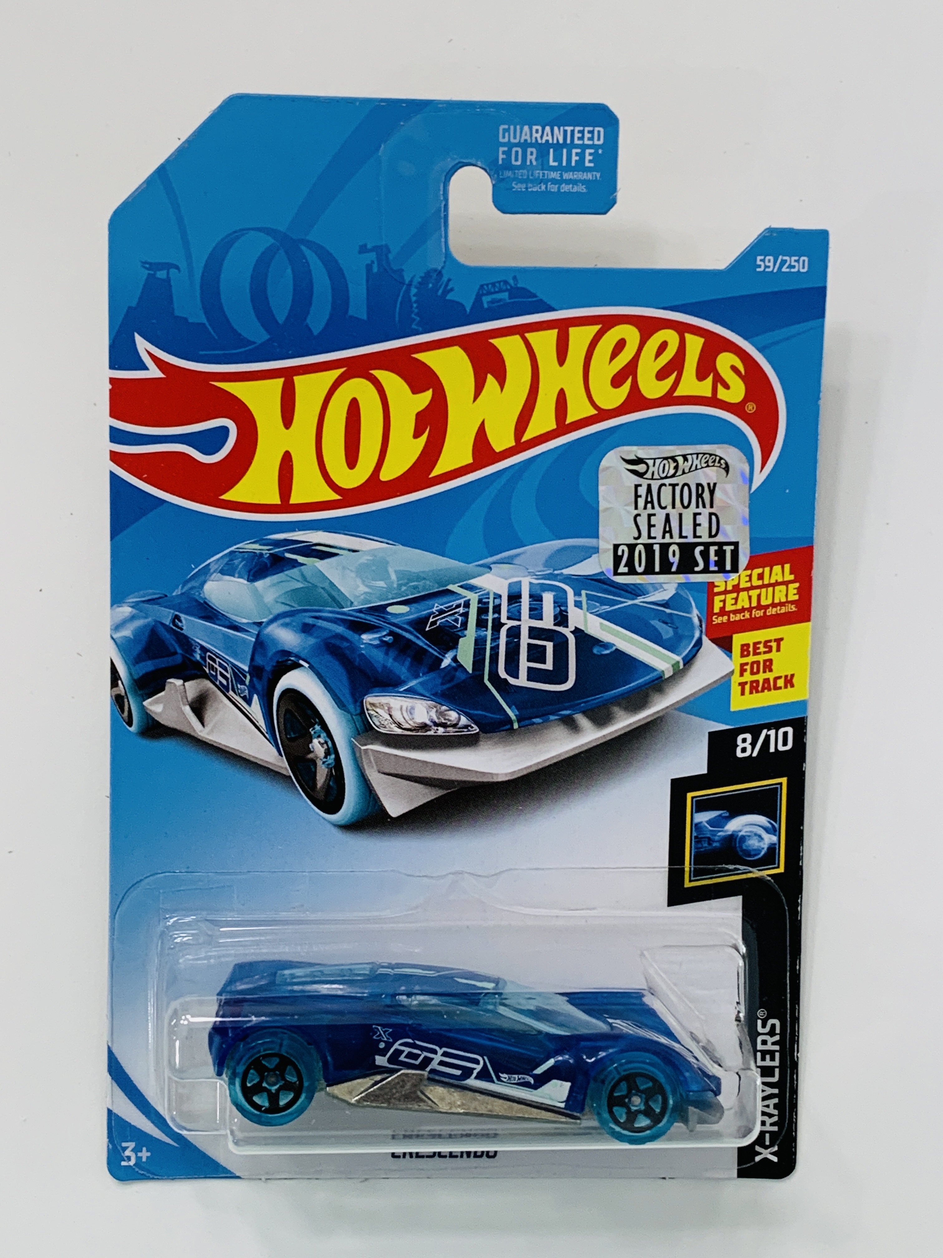 Hot Wheels 2019 Factory Set #59 Crescendo - Blue