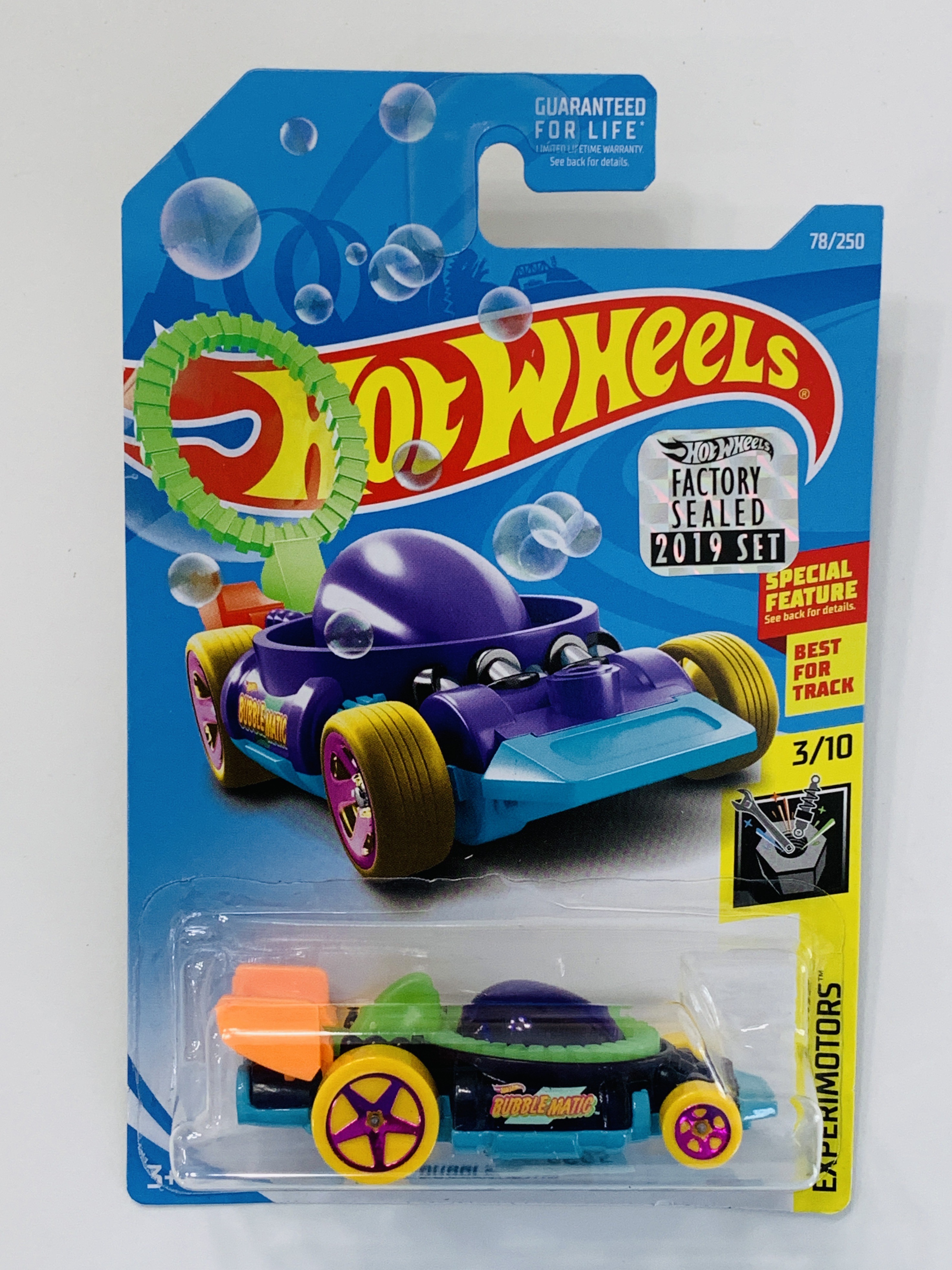 Hot Wheels 2019 Factory Set #78 Bubble Matic - Purple