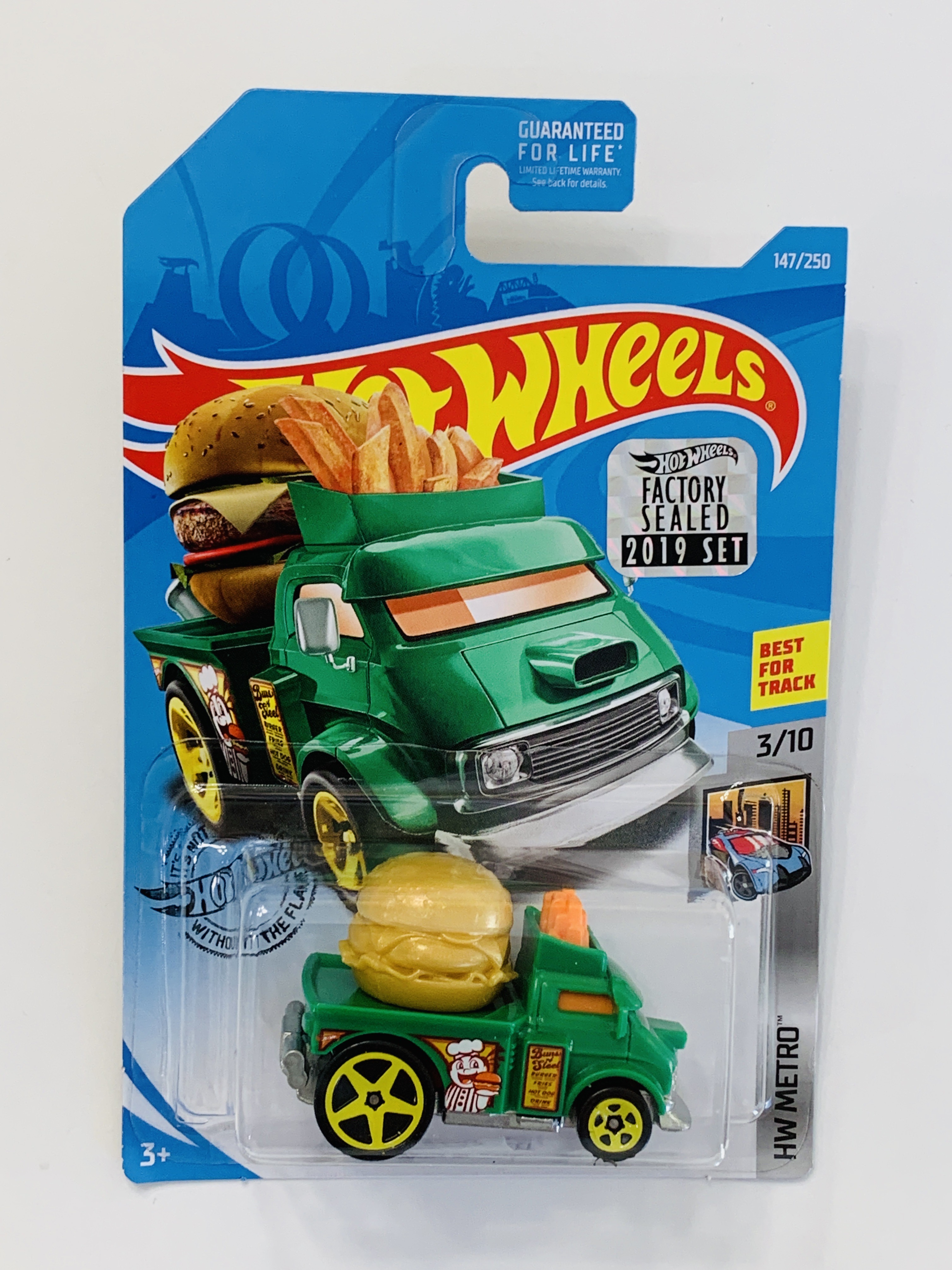 Hot Wheels 2019 Factory Set #147 Buns Of Steel - Green