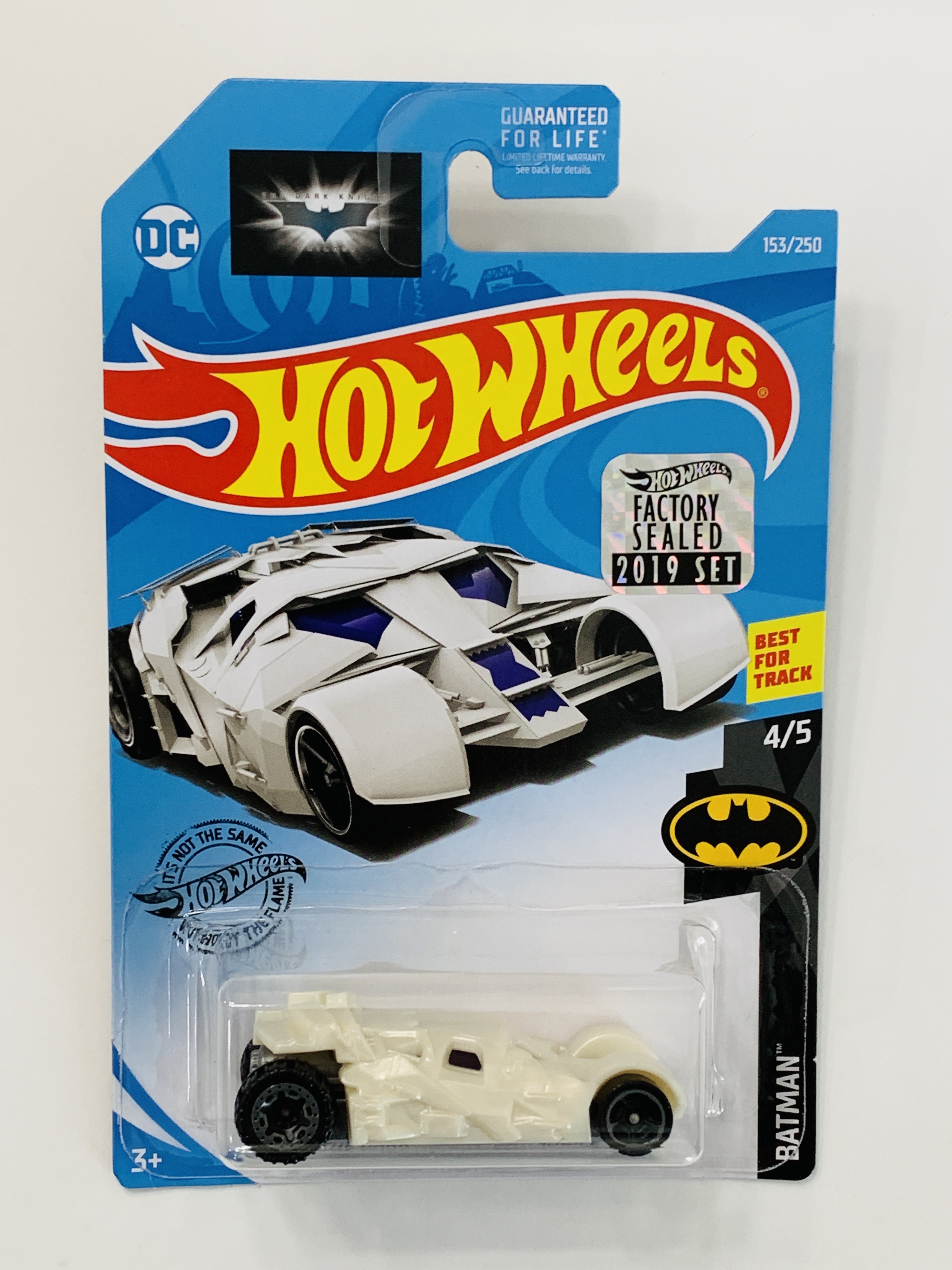 Hot Wheels 2019 Factory Set #153 The Dark Knight Batmobile