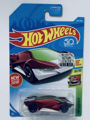 10189-Hot-Wheels-2018-Factory-Set--365-Exotique---Red