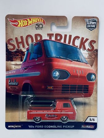 Hot Wheels Shop Trucks '60s Ford Econoline Pickup