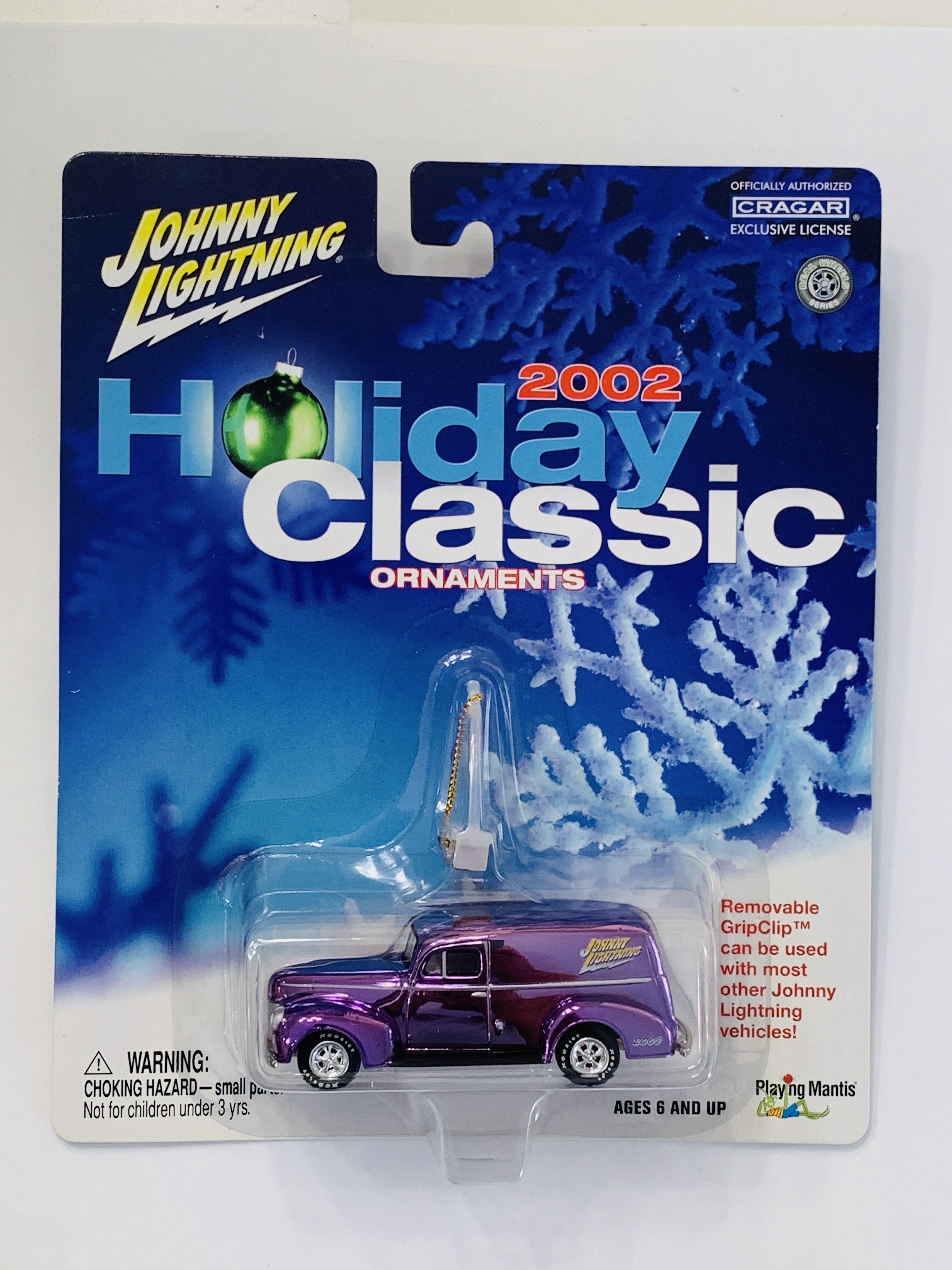 Johnny Lightning 2002 Holiday Classic Ornaments '40 Ford Sedan Delivery