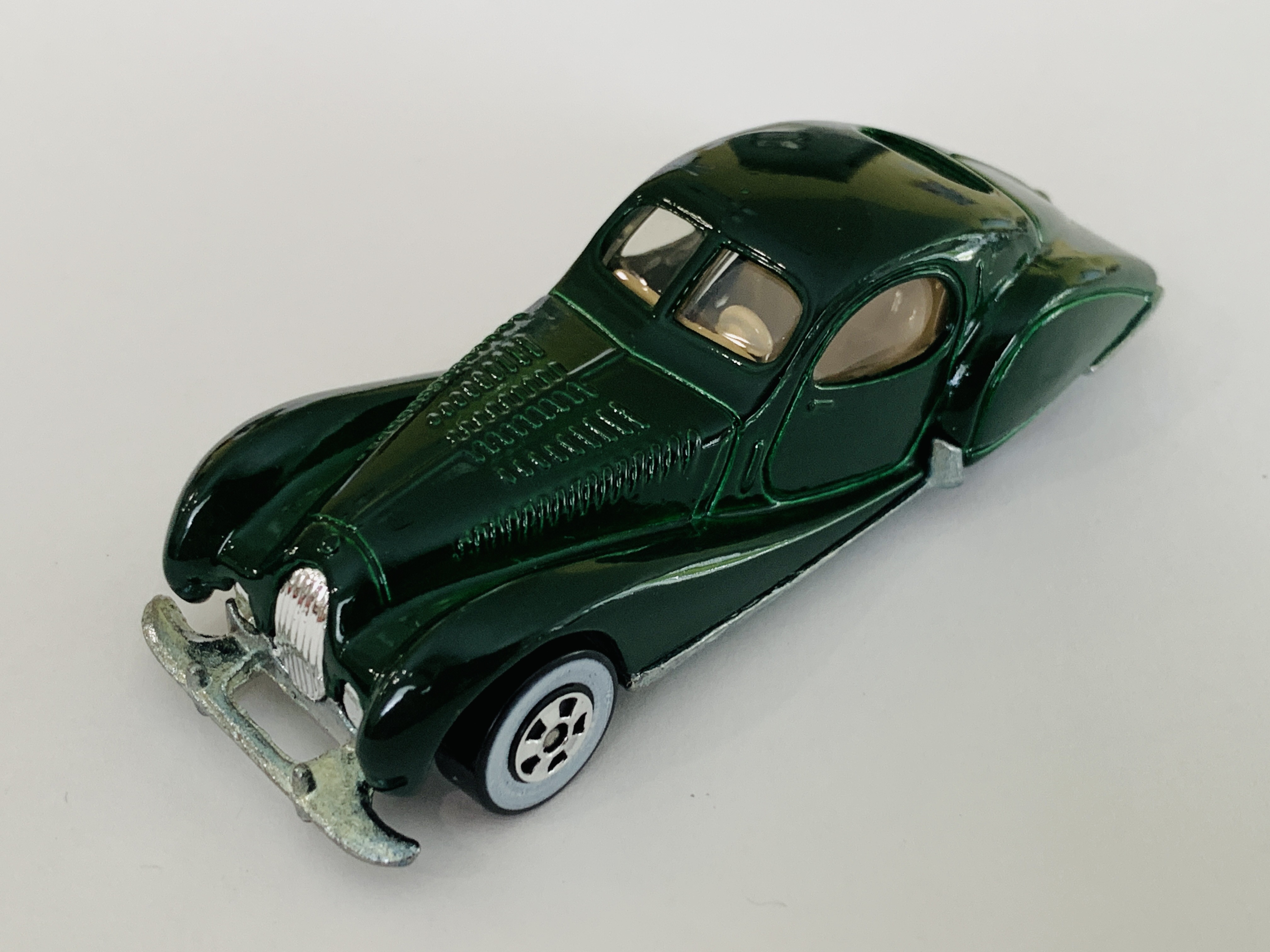 Hot Wheels Talbot Lago Noire - Édition Collector 1995 - Long Card Américaine - Échelle 1/64