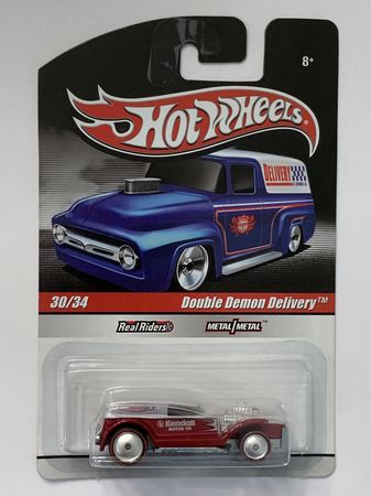 Hot Wheels Slick Rides Double Demon Delivery