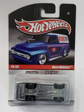 Hot Wheels Slick Rides Deco Delivery - Upside Down In Blister
