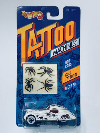 Hot Wheels Tattoo Machines Spiderider