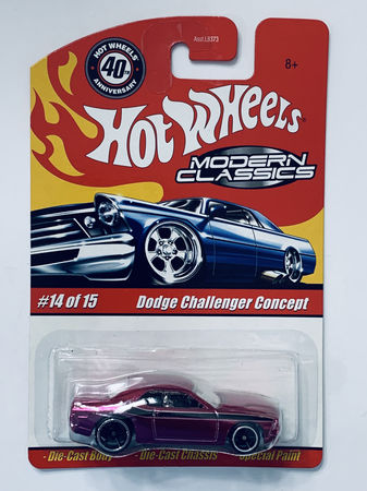 Hot Wheels Modern Classics Dodge Challenger Concept - Pink