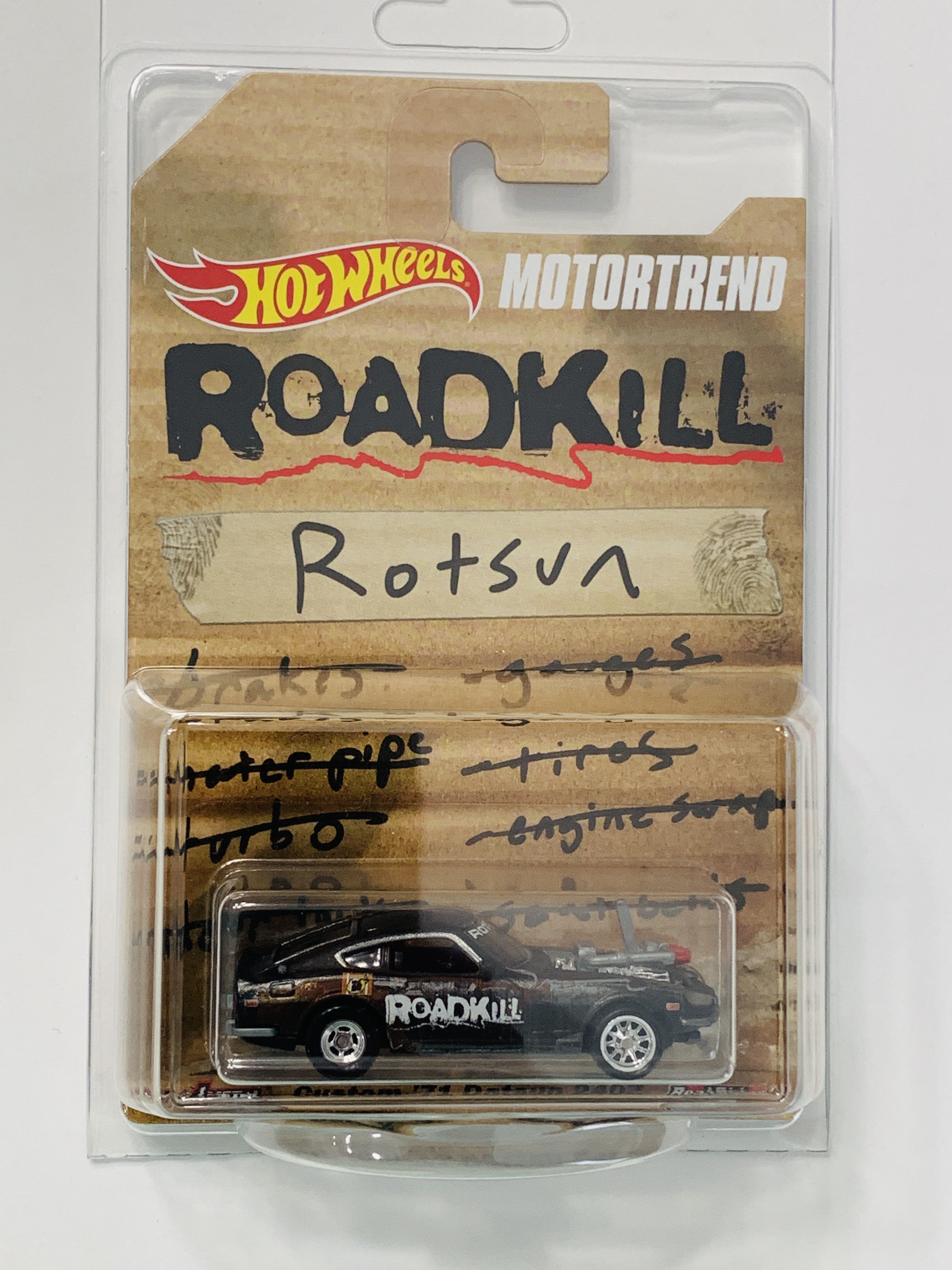 Hot Wheels Moroe Trend Road Kill Rotsun Custom '71 Datsun 240Z