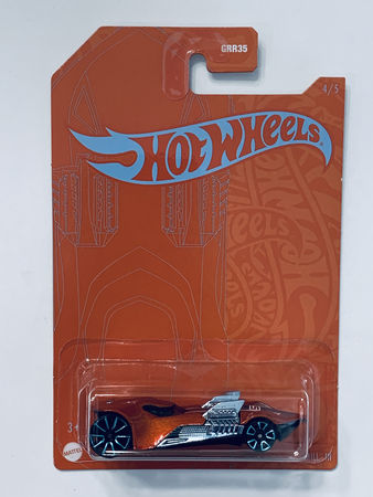 Hot Wheels 53rd Anniversary Orange And Blue Twin Mill III