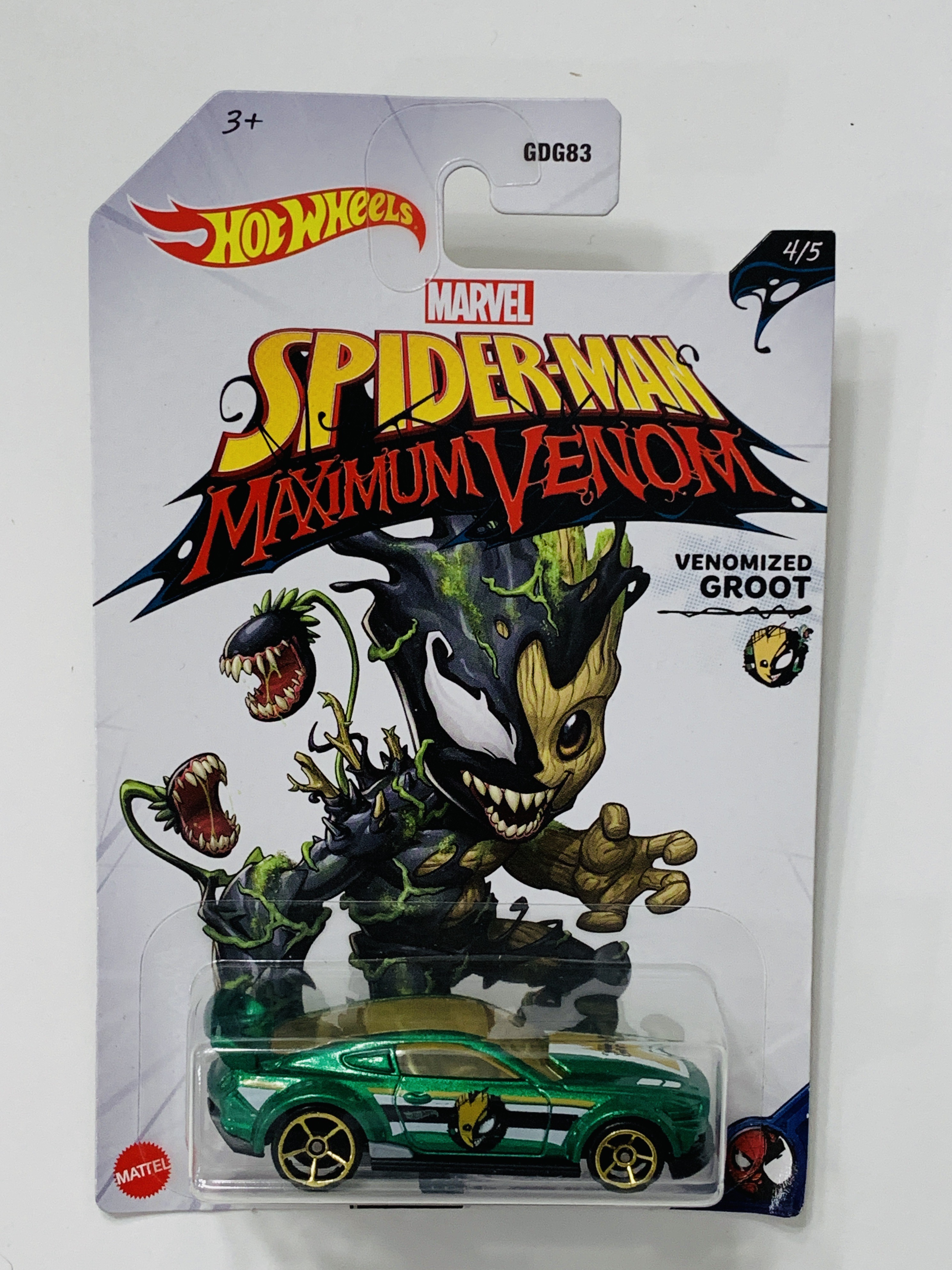 Hot Wheels Marvel Spider-Man Custom '15 Ford Mustang