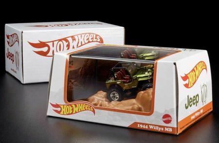 Hot Wheels Redline Club 1944 Jeep Willys MB - Green