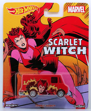 Hot Wheels Marvel Scarlet Witch Combat Medic