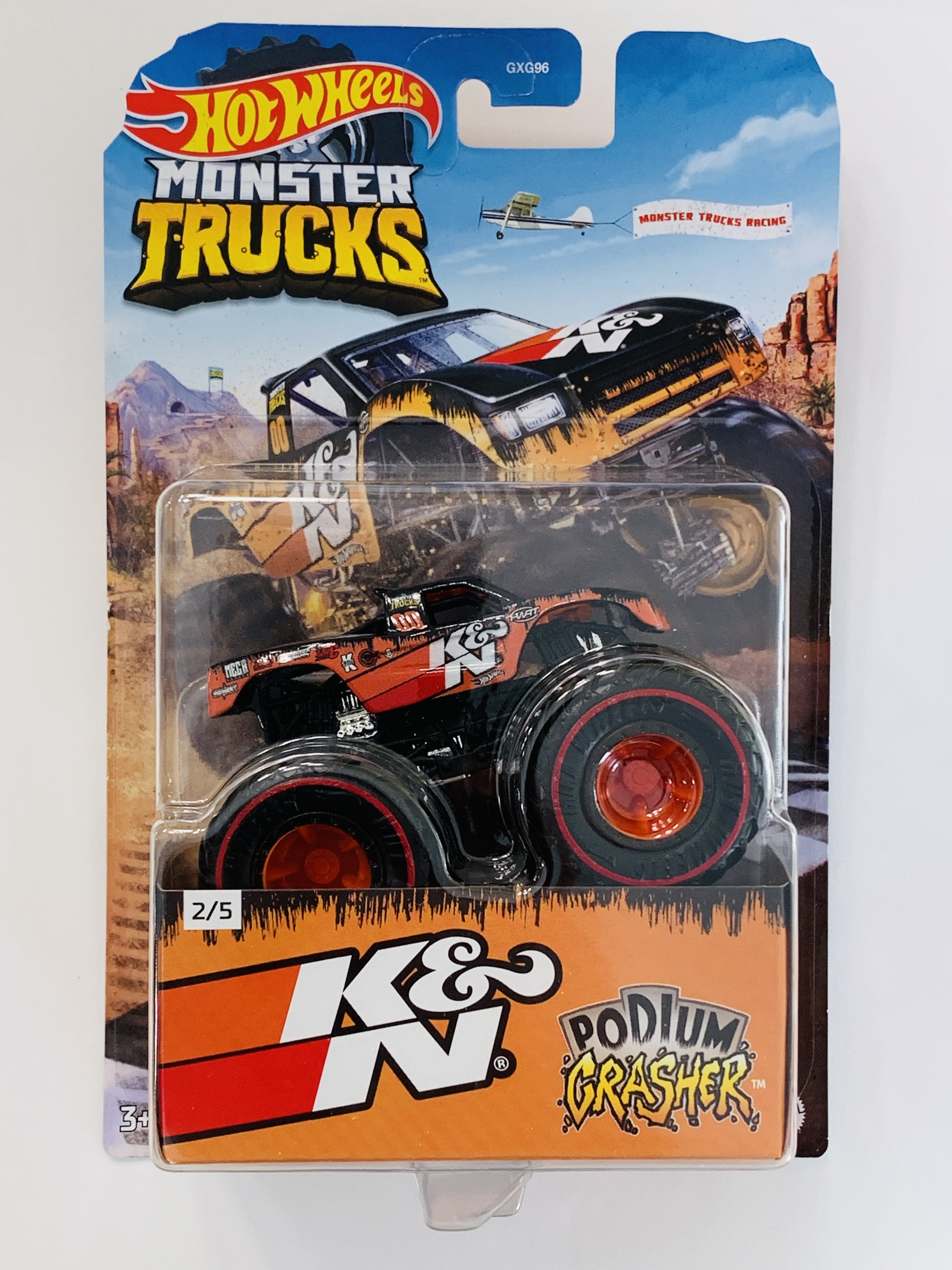 Hot Wheels Monster Trucks K&N Podium Crasher