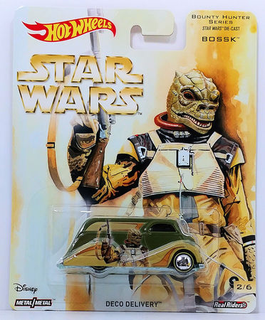 Hot Wheels Pop Culture Star Wars Bossk Deco Delivery