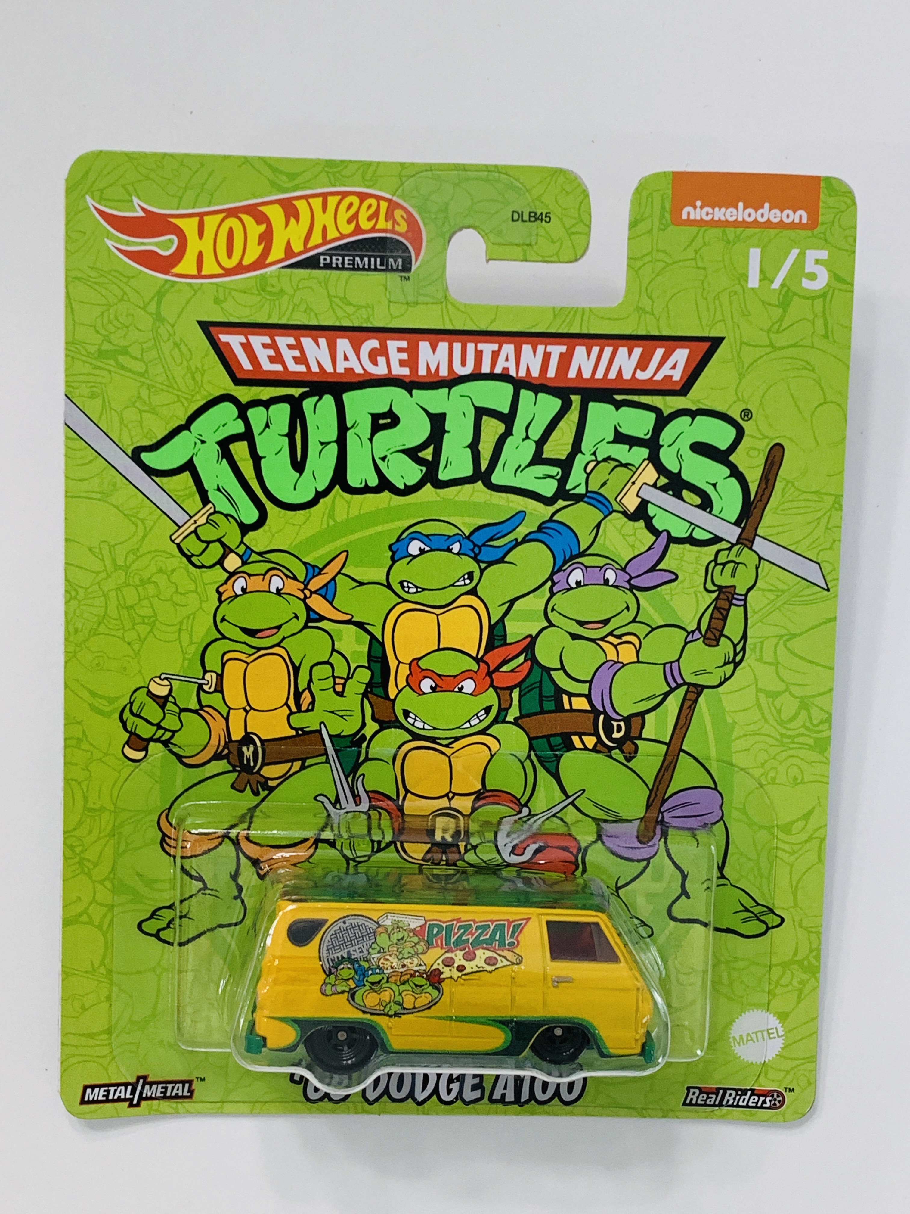 Hot Wheels Premium Teenage Mutant Ninja Turtles '66 Dodge A100