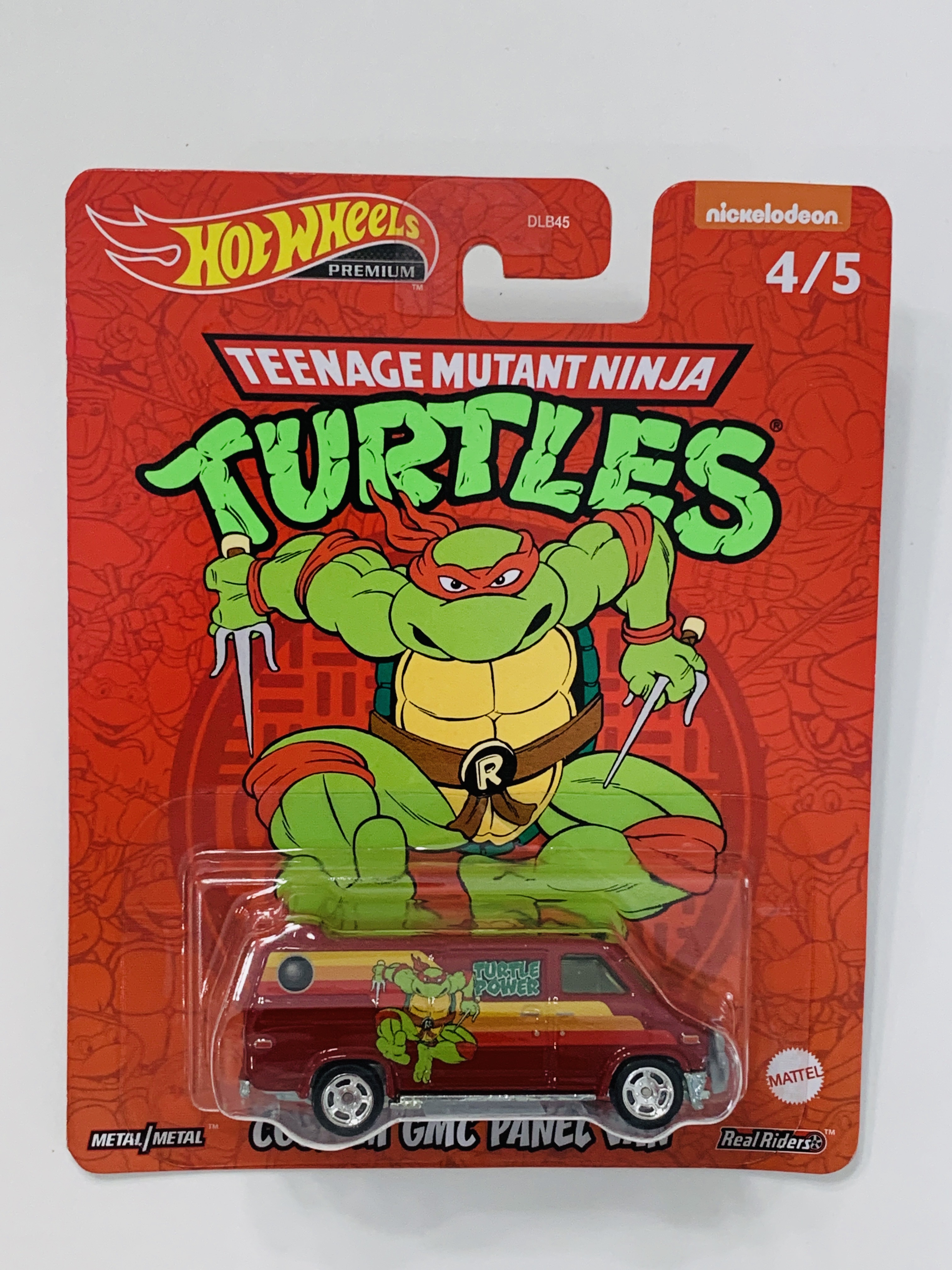 Hot Wheels Premium Teenage Mutant Ninja Turtles Custom GMC Panel Van