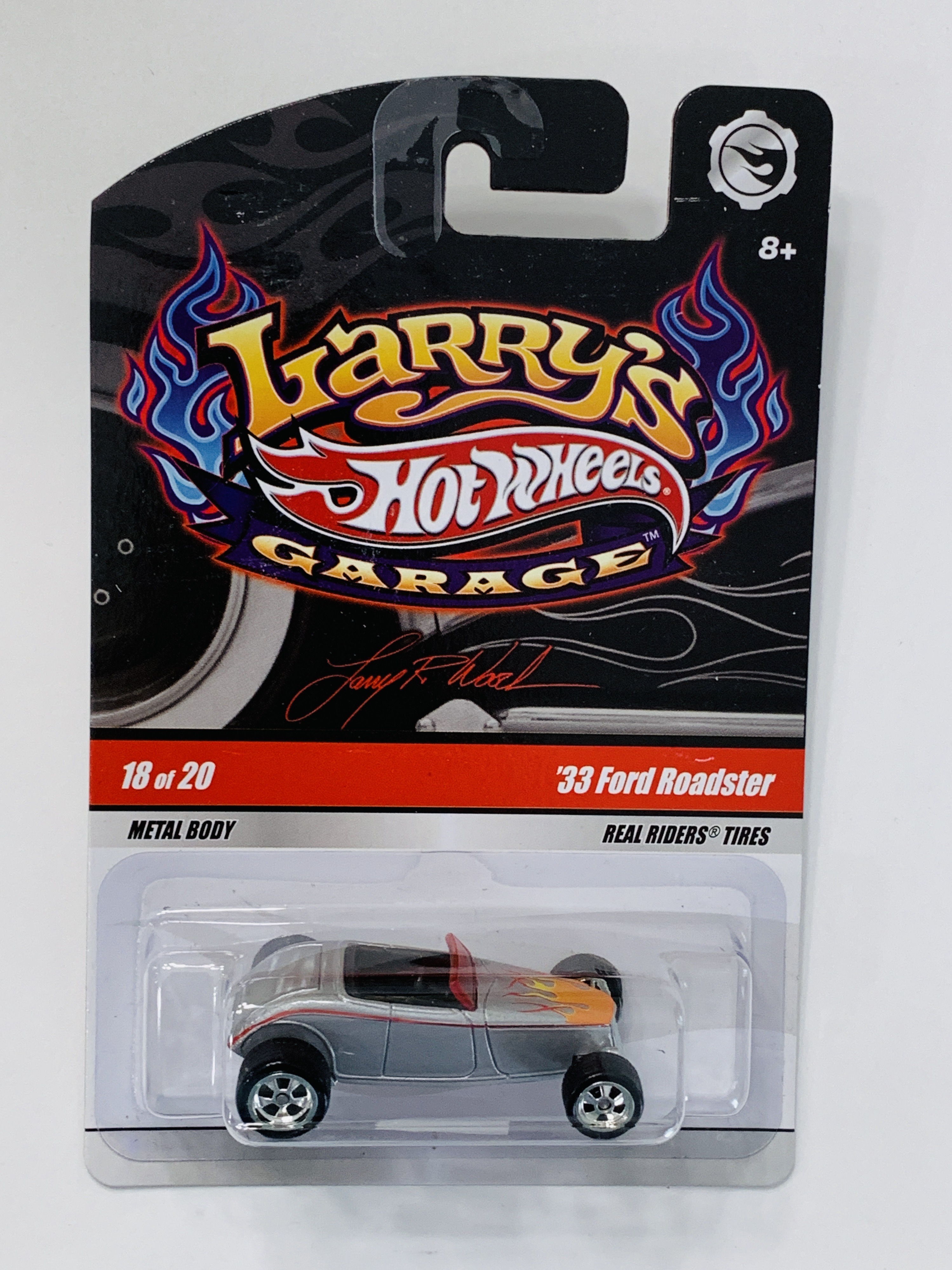 Hot Wheels Larry's Garage '33 Ford Roadster - Silver