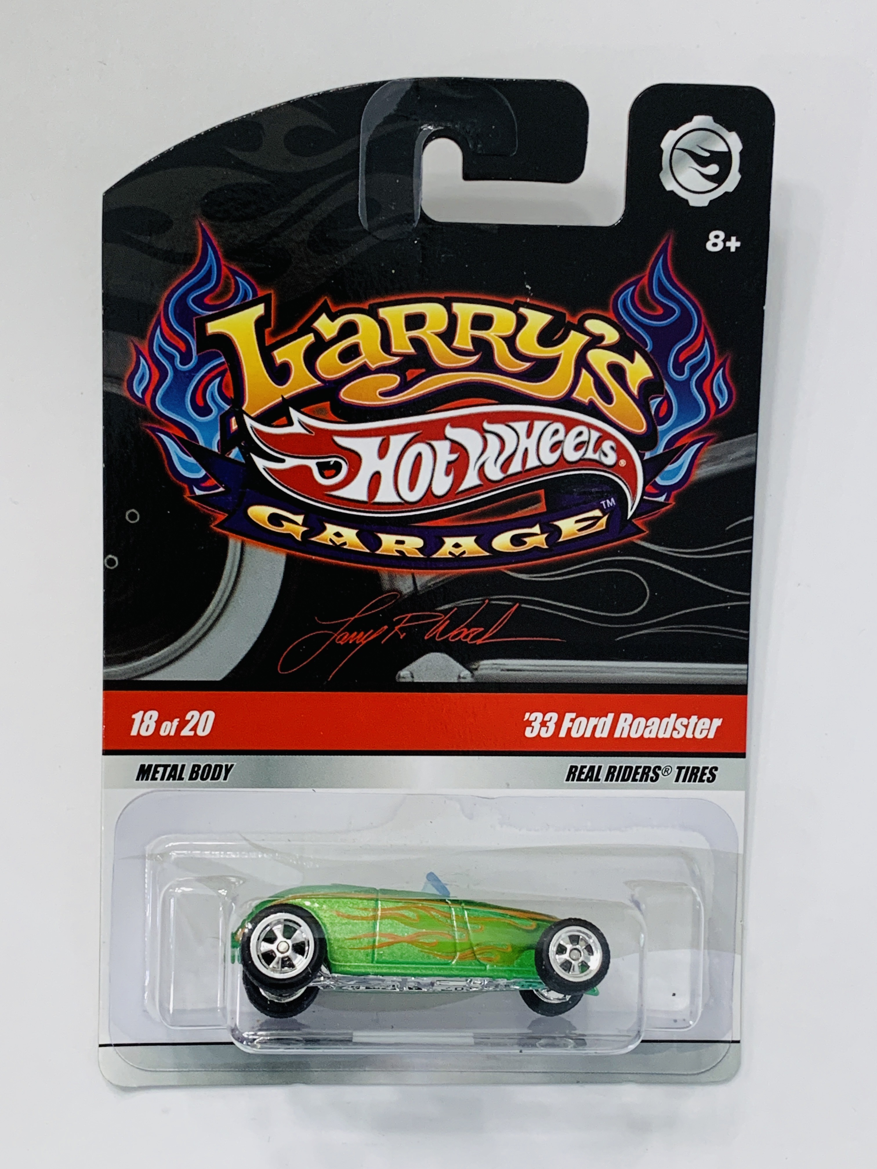 Hot Wheels Larry's Garage '33 Ford Roadster - Green