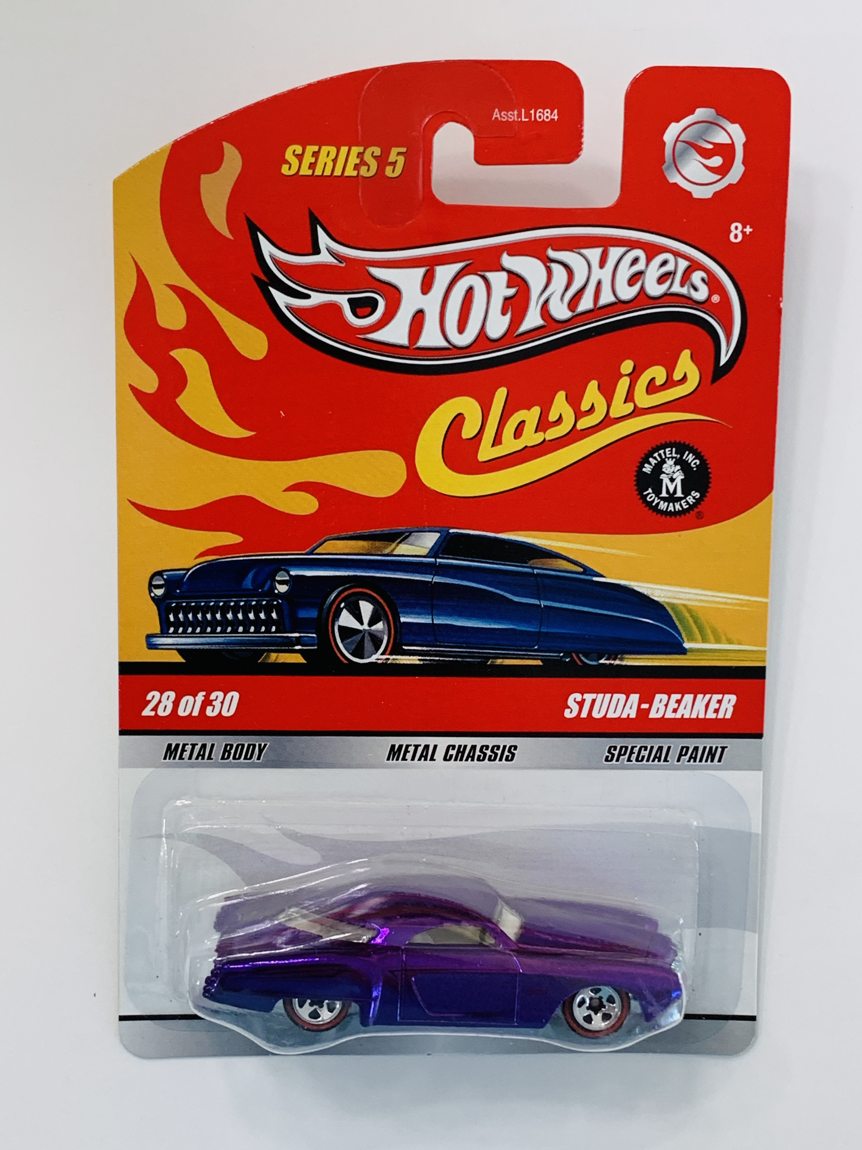 Hot Wheels Classics Series 5 Stud-Beaker - Purple