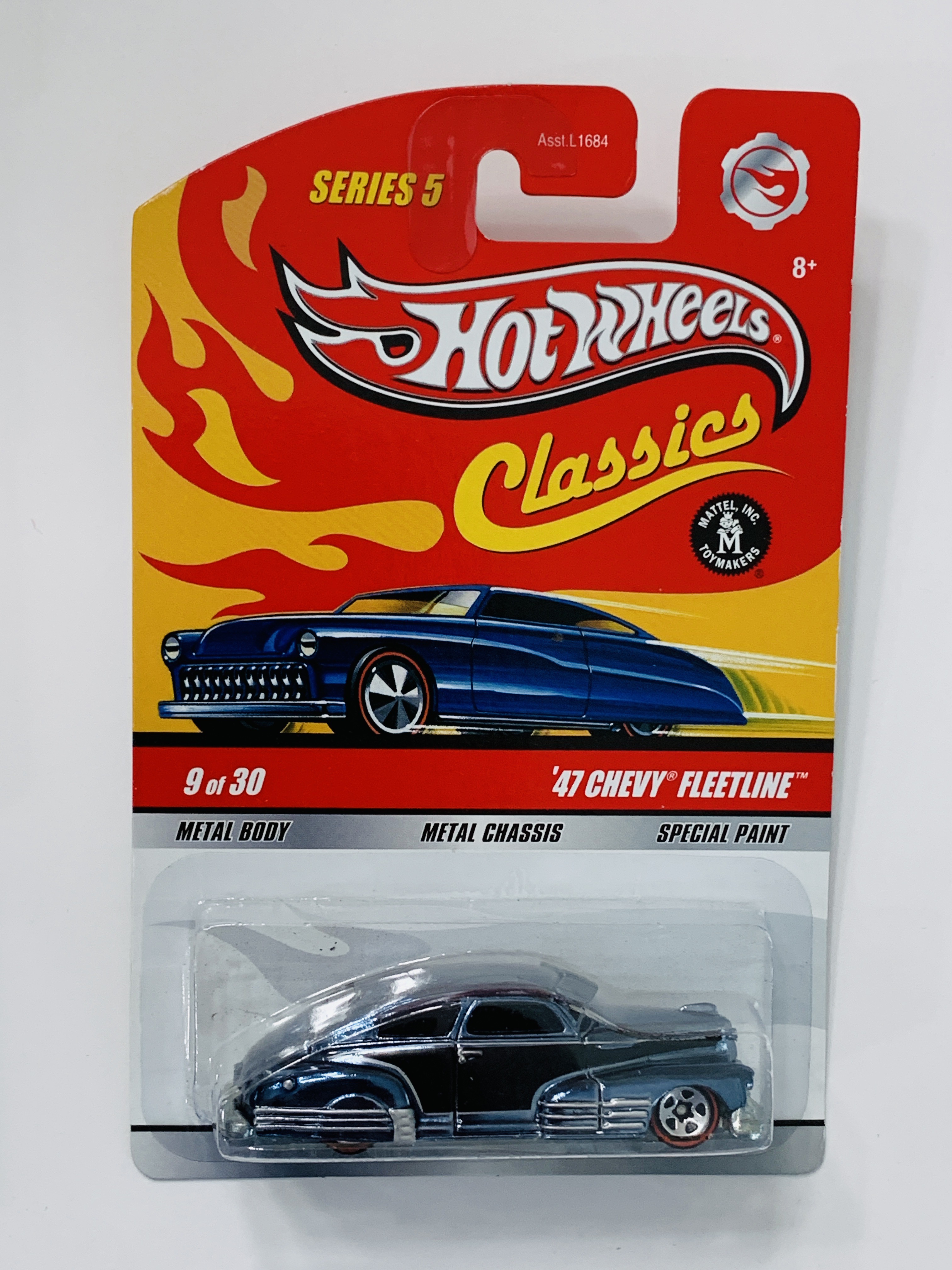 Hot Wheels Classics Series 5 '47 Chevy Fleetline - Steel Blue
