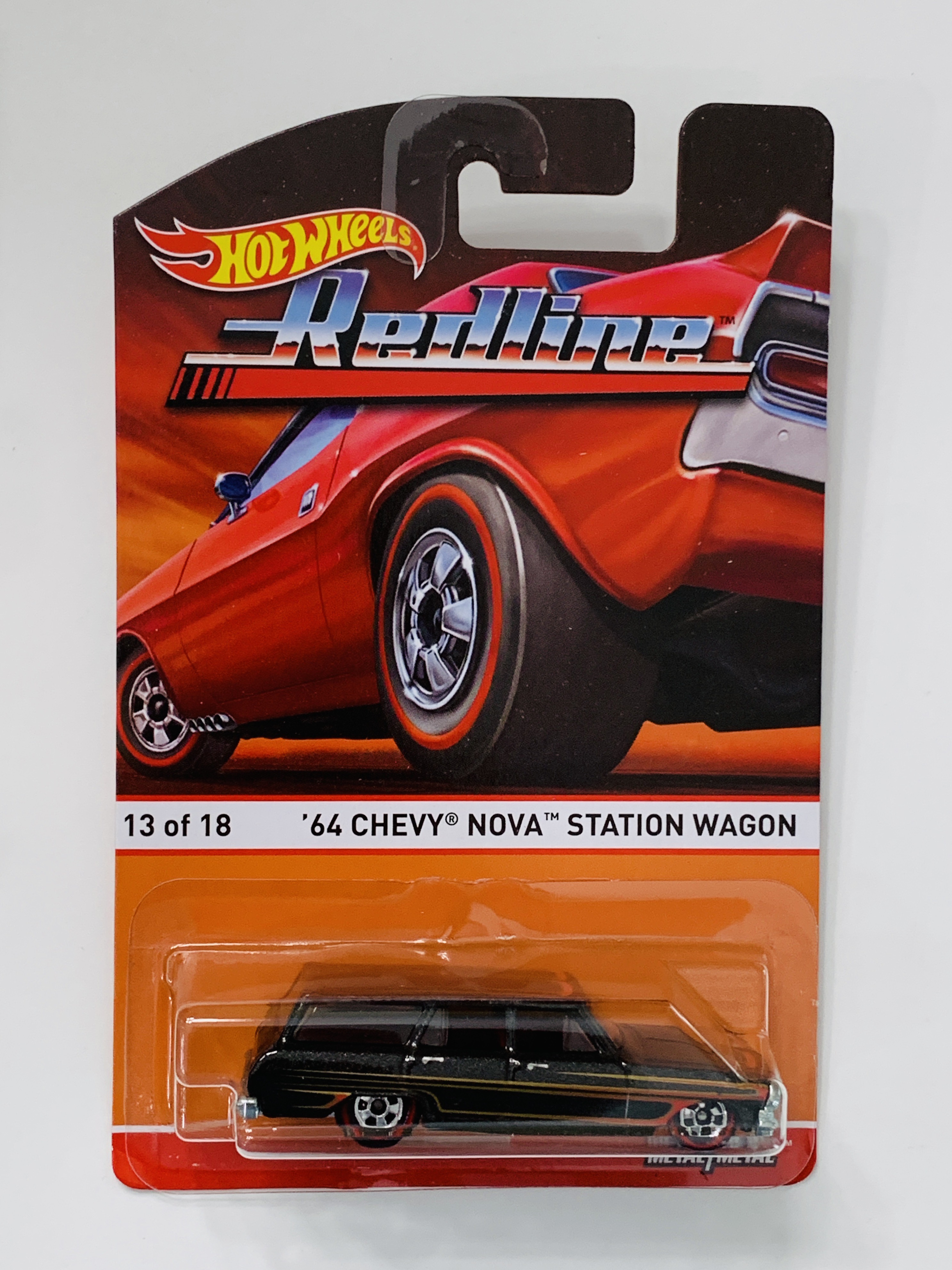 Hot Wheels Redline '64 Chevy Nova Station Wagon