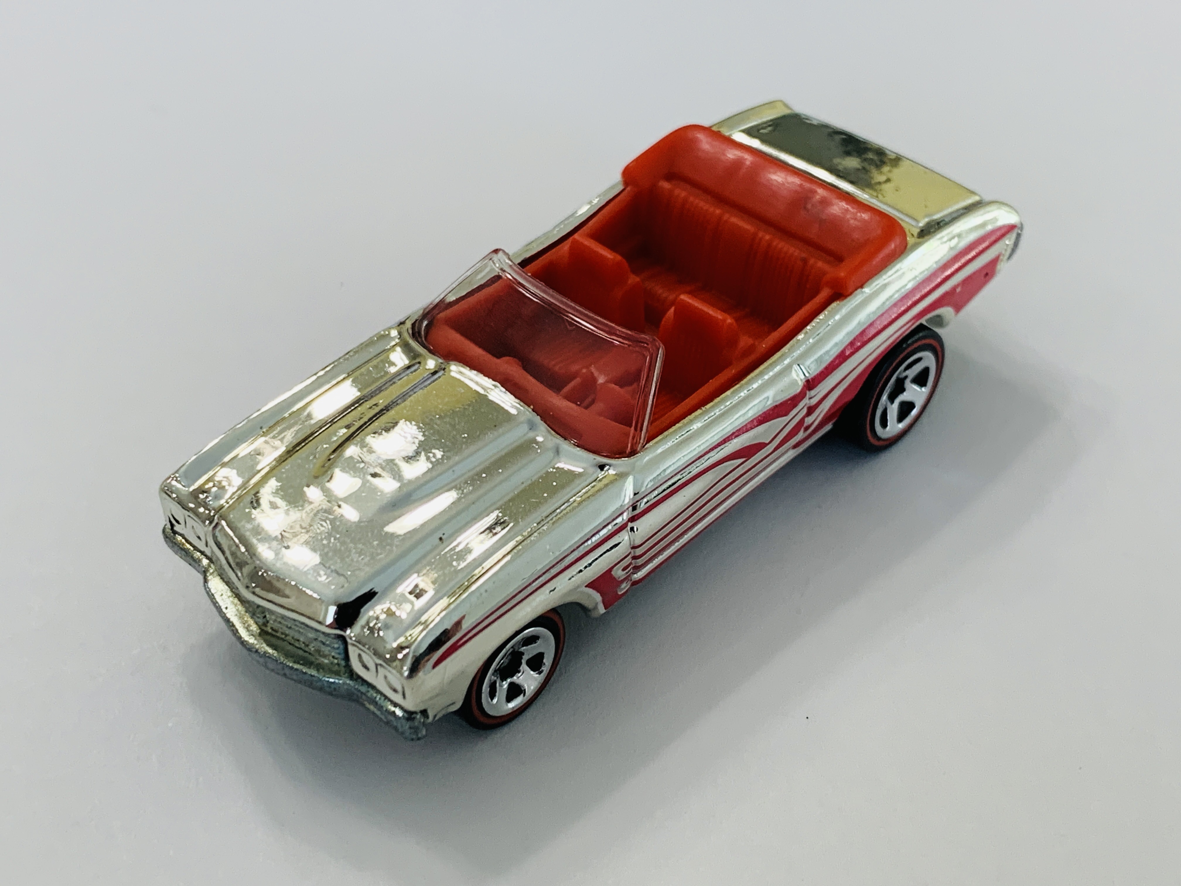 Hot Wheels 40th Anniversary Super Chromes '70 Chevelle Convertible