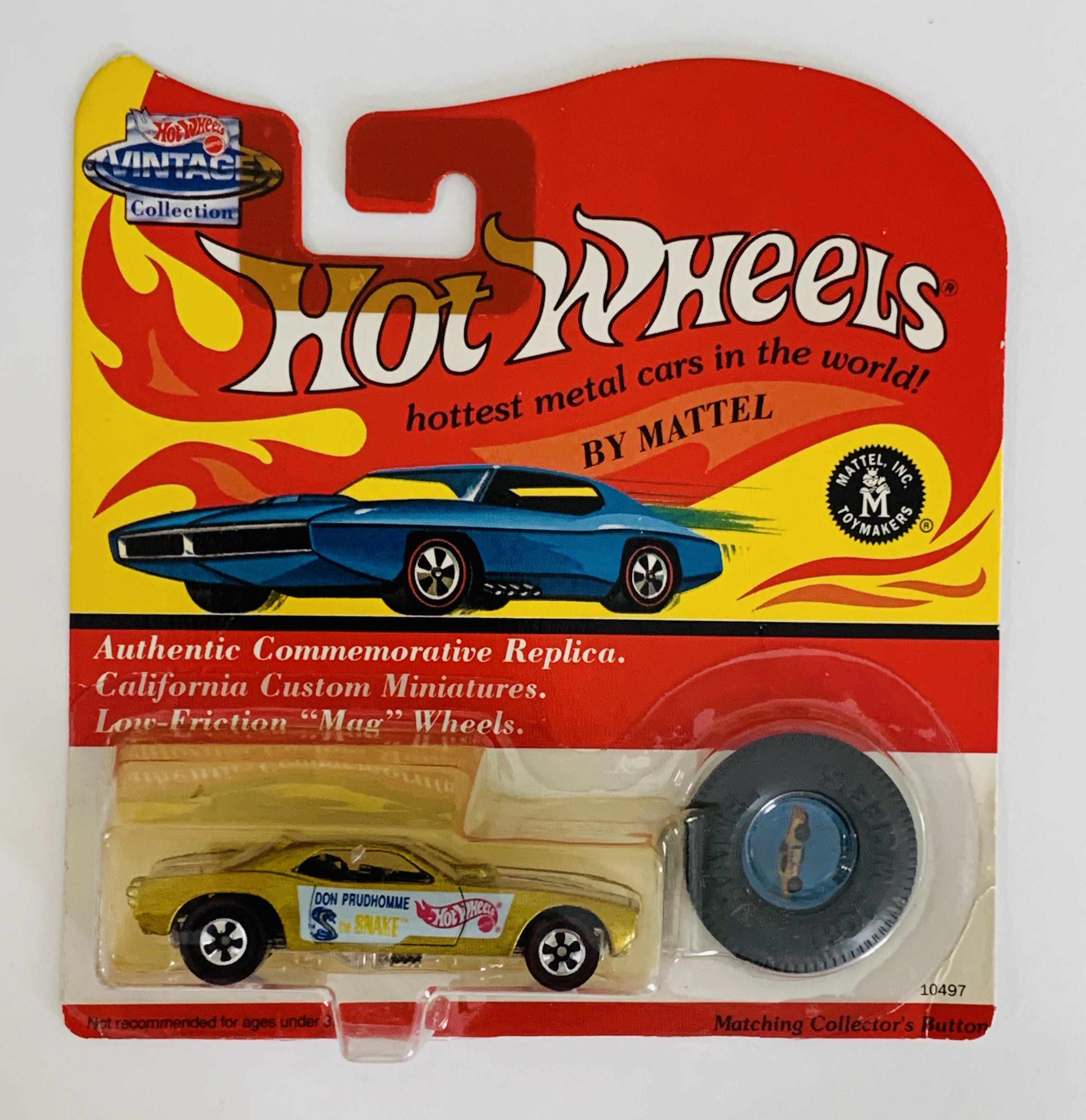 Hot Wheels Vintage Series The Snake - Lime