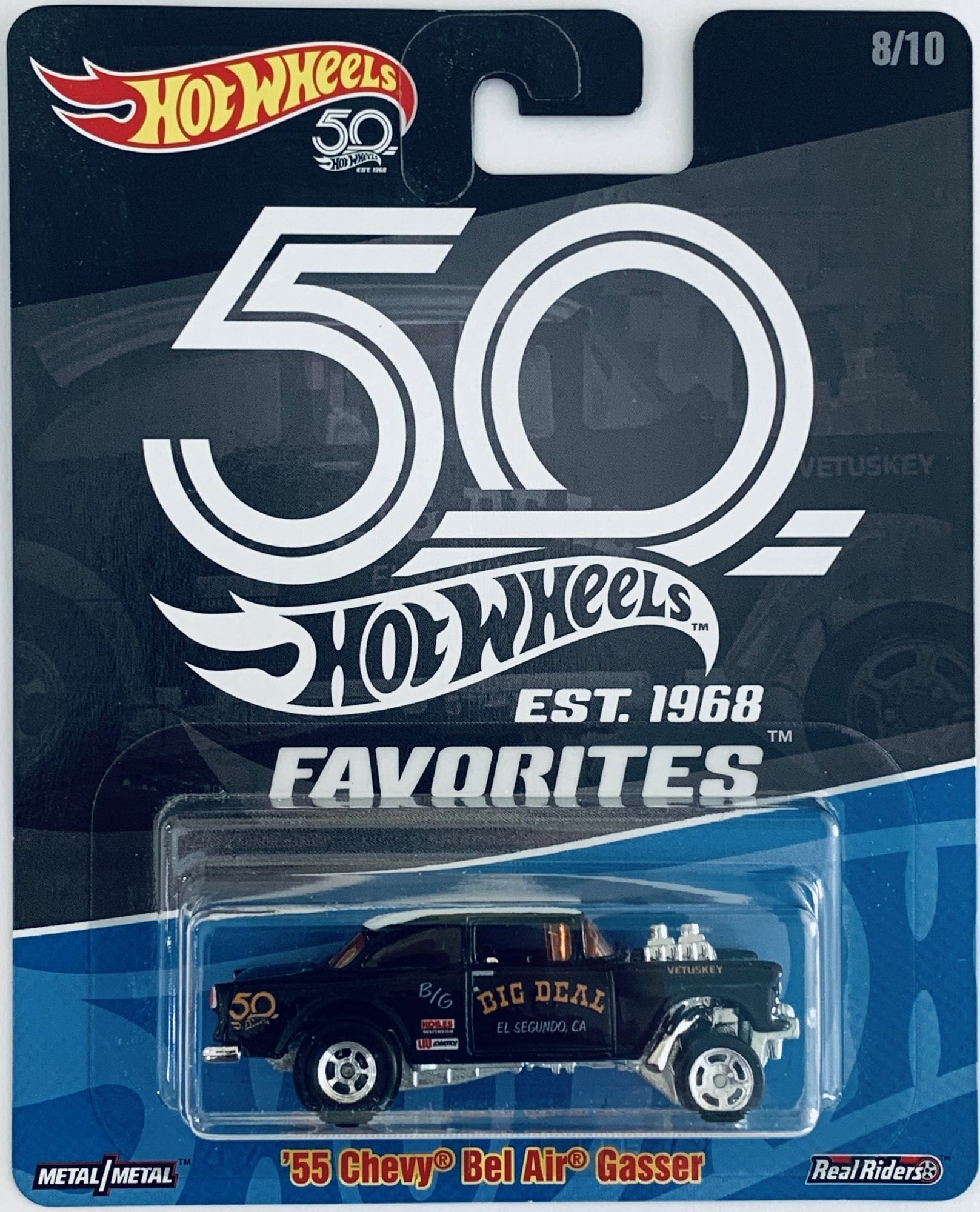 Hot Wheels 50th Favorites '55 Chevy Bel Air Gasser - Kroger Exclusive