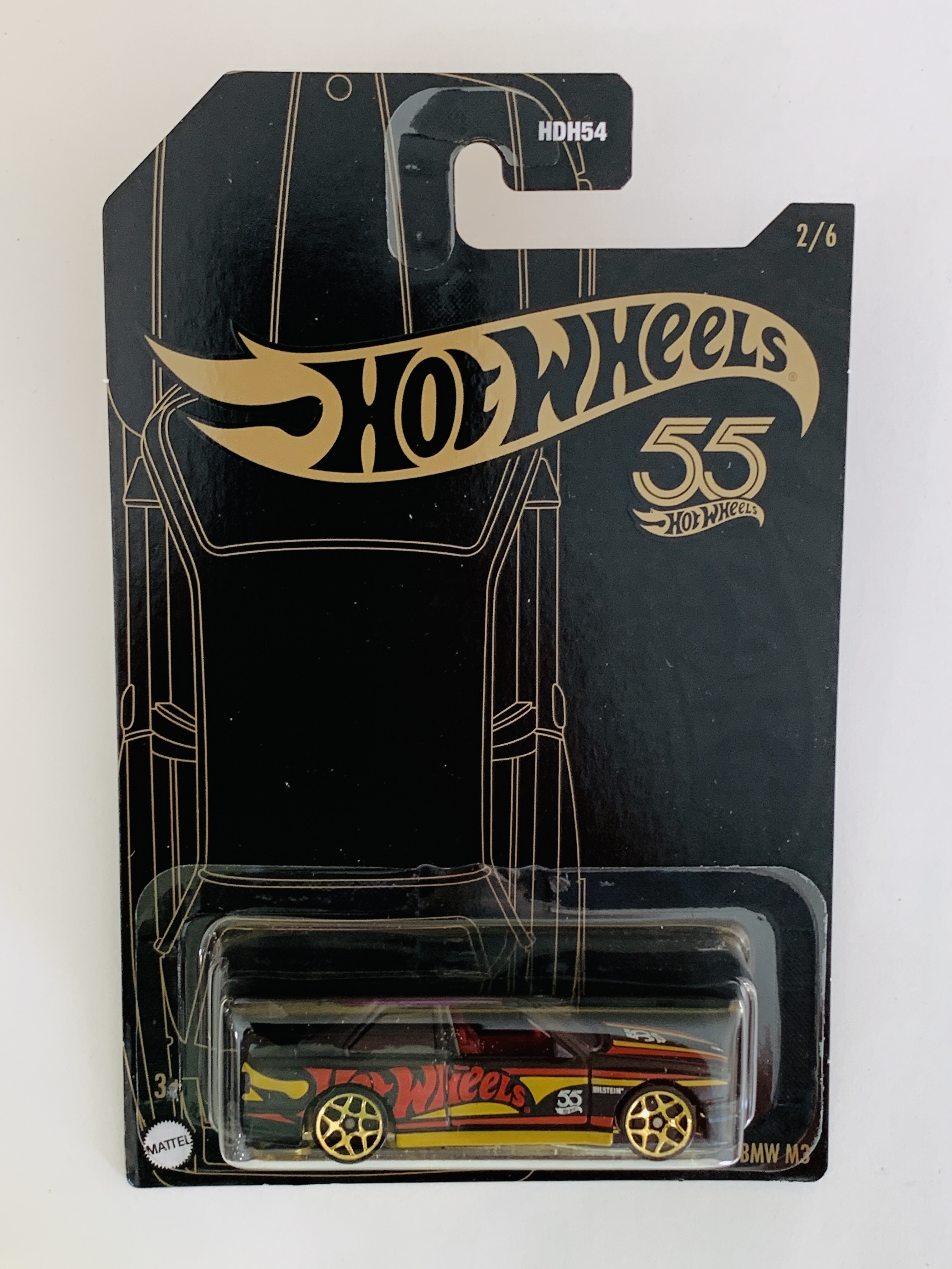 Hot wheels 55th anniversary pearl chrome 92 bmw m3