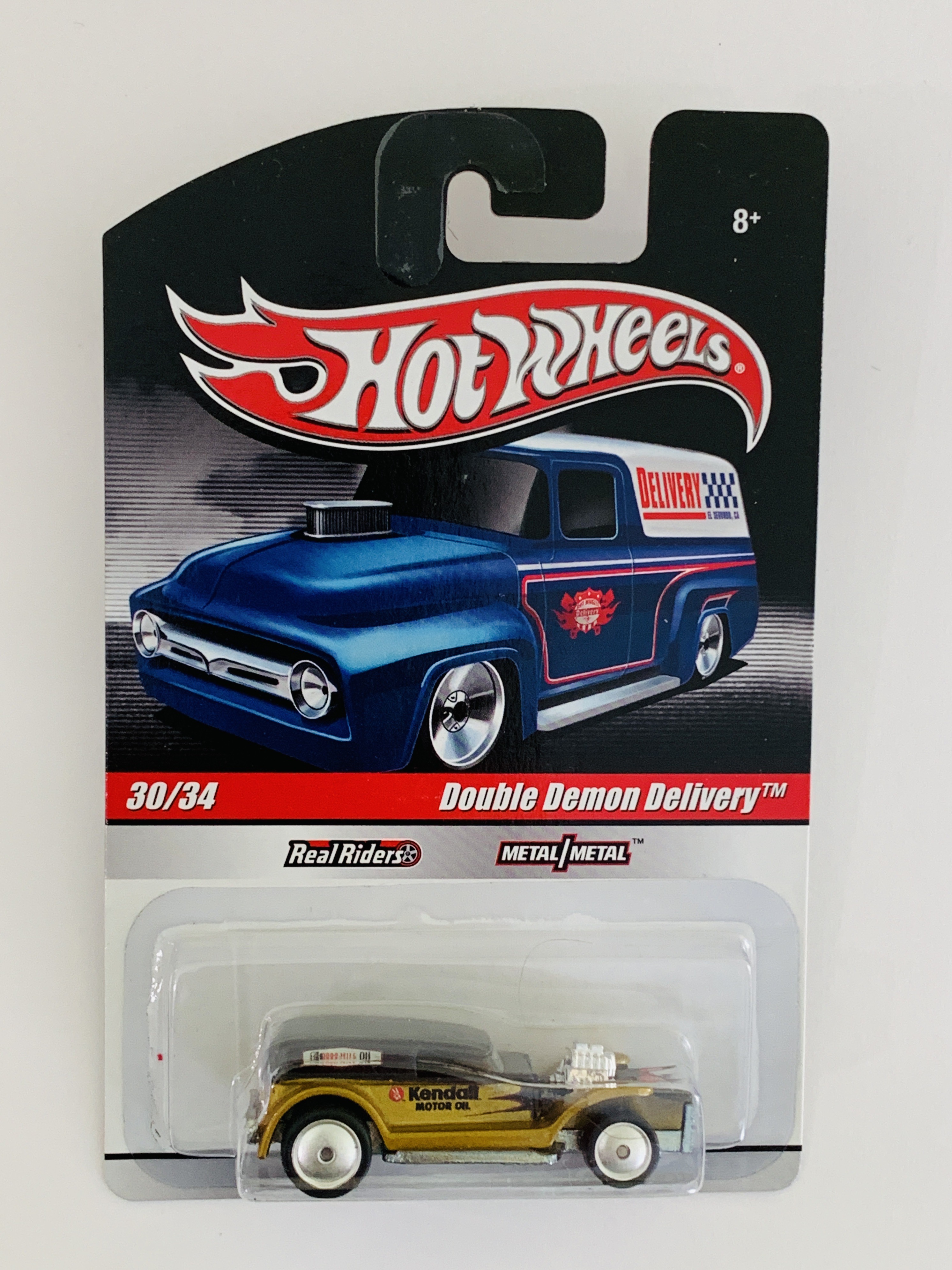 Hot Wheels Slick Rides Delivery Double Demon Delivery