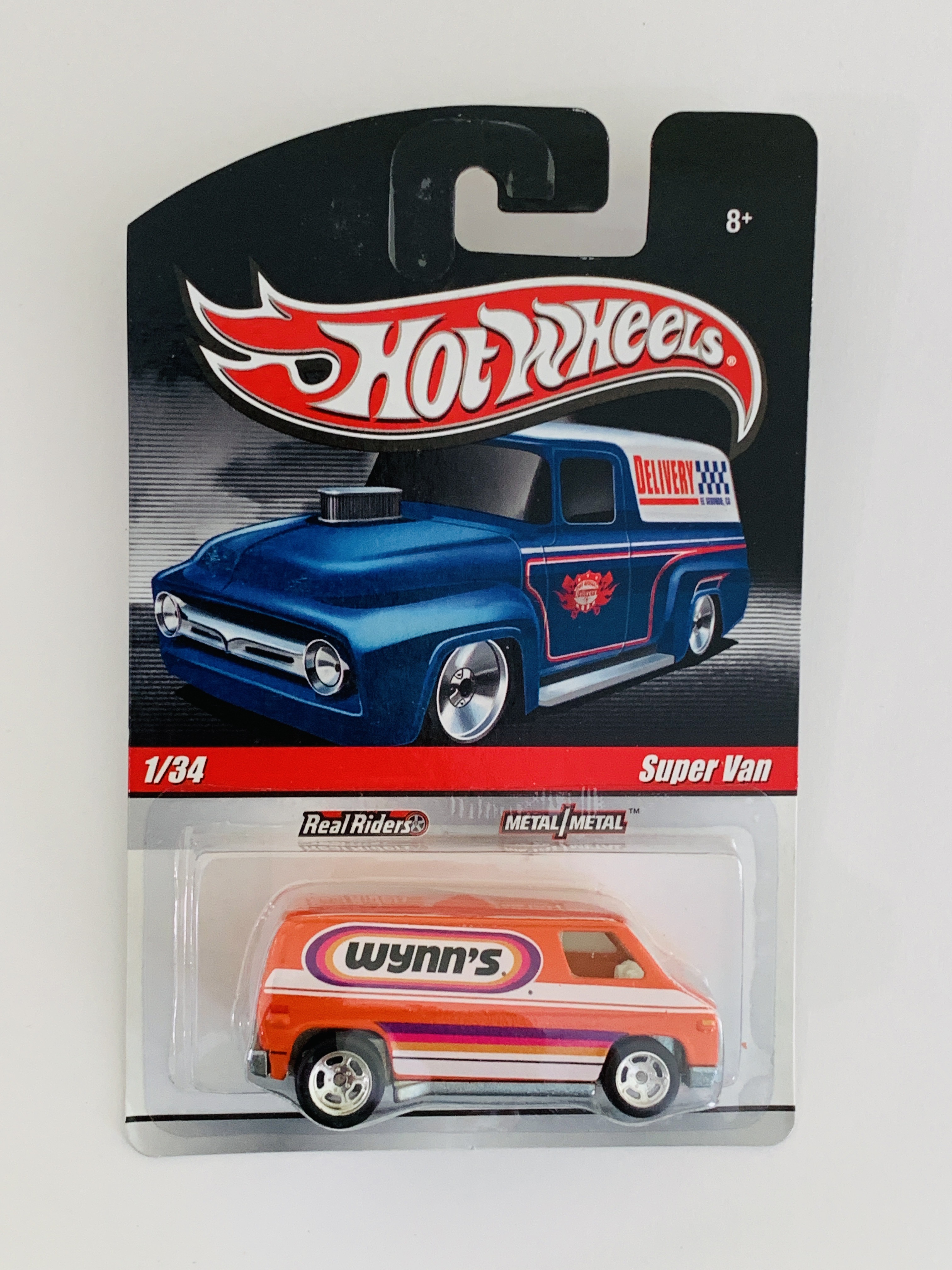 Hot Wheels Slick Rides Delivery Super Van - Orange