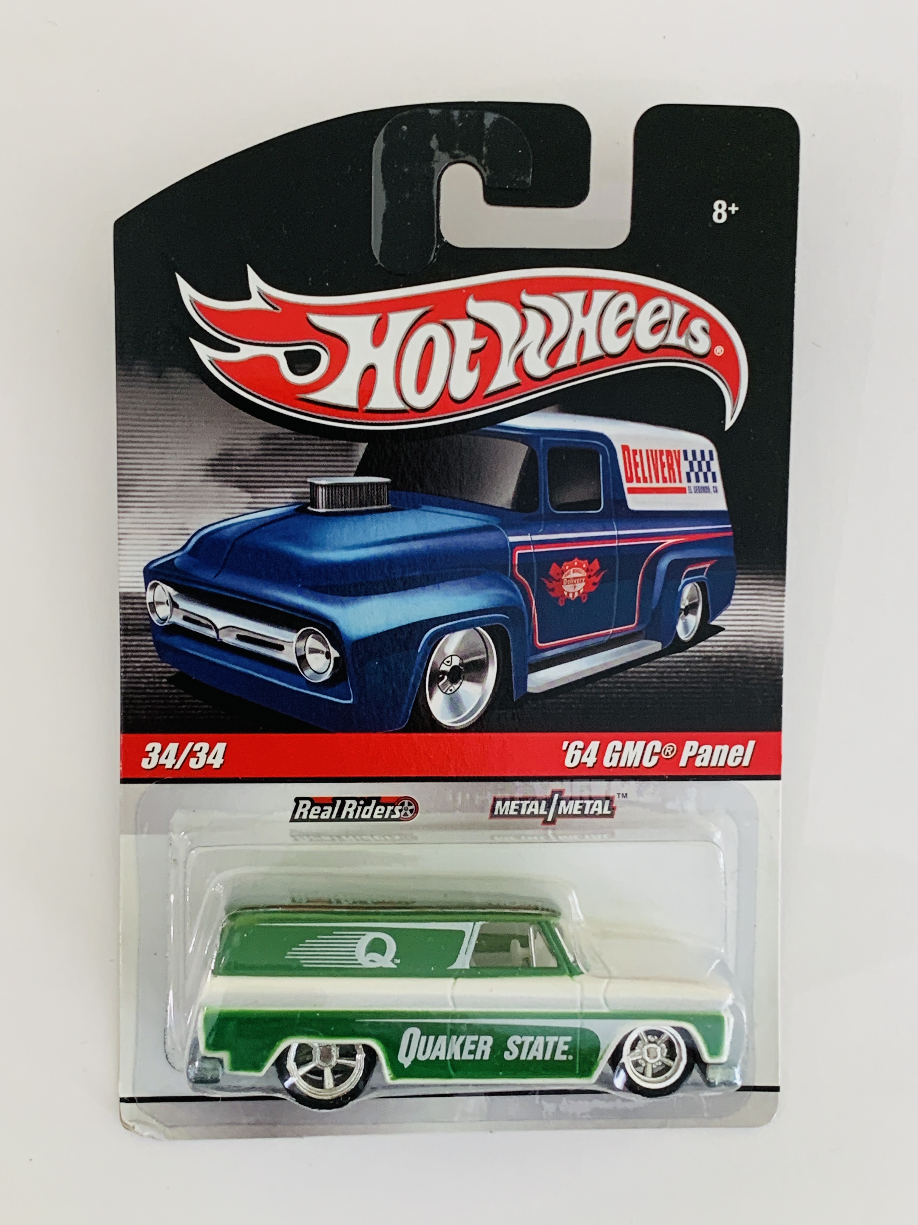 Hot Wheels Slick Rides Delivery '64 GMC Panel - Green