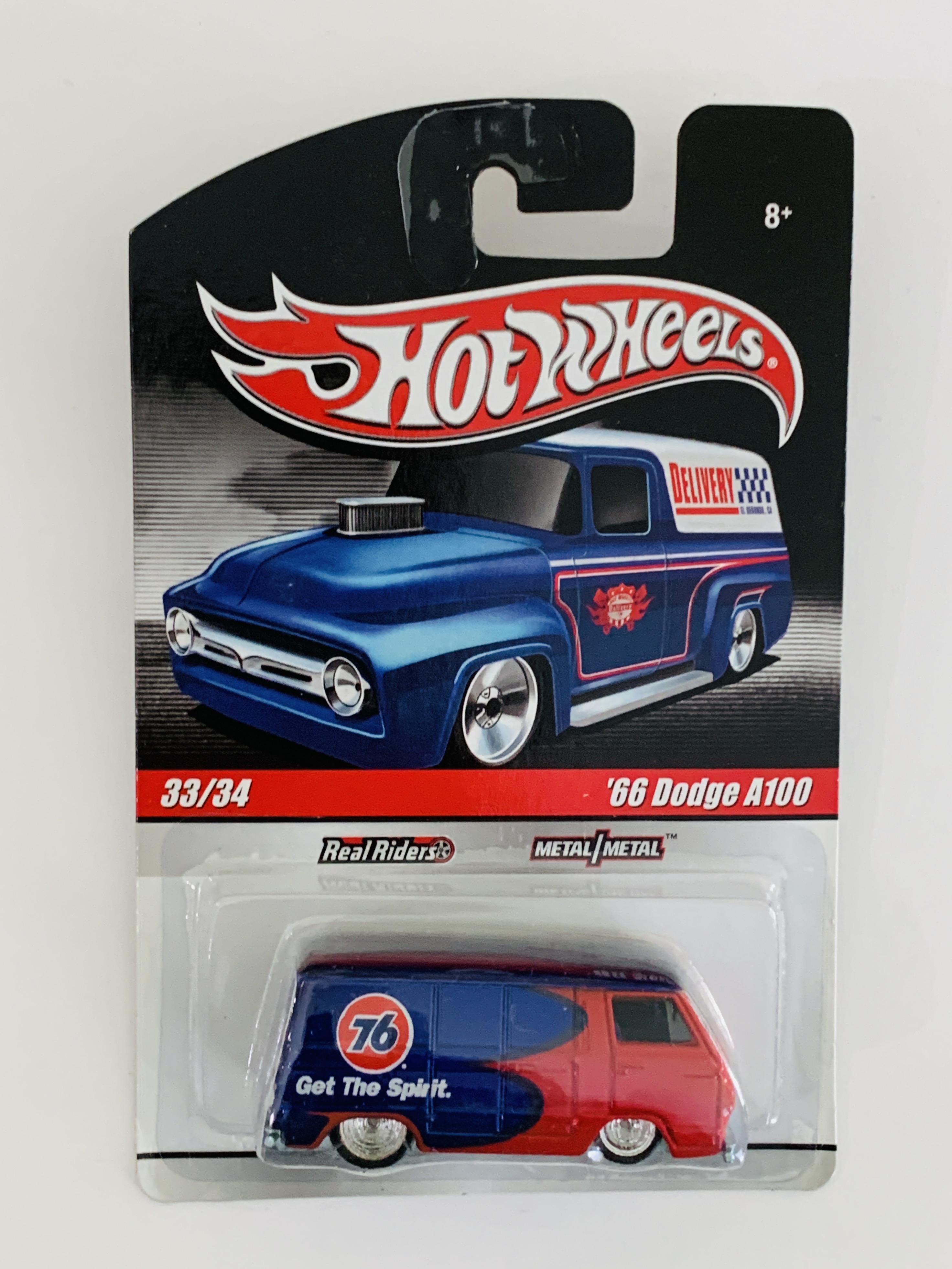 Hot Wheels Slick Rides Delivery '66 Dodge A100 - Purple