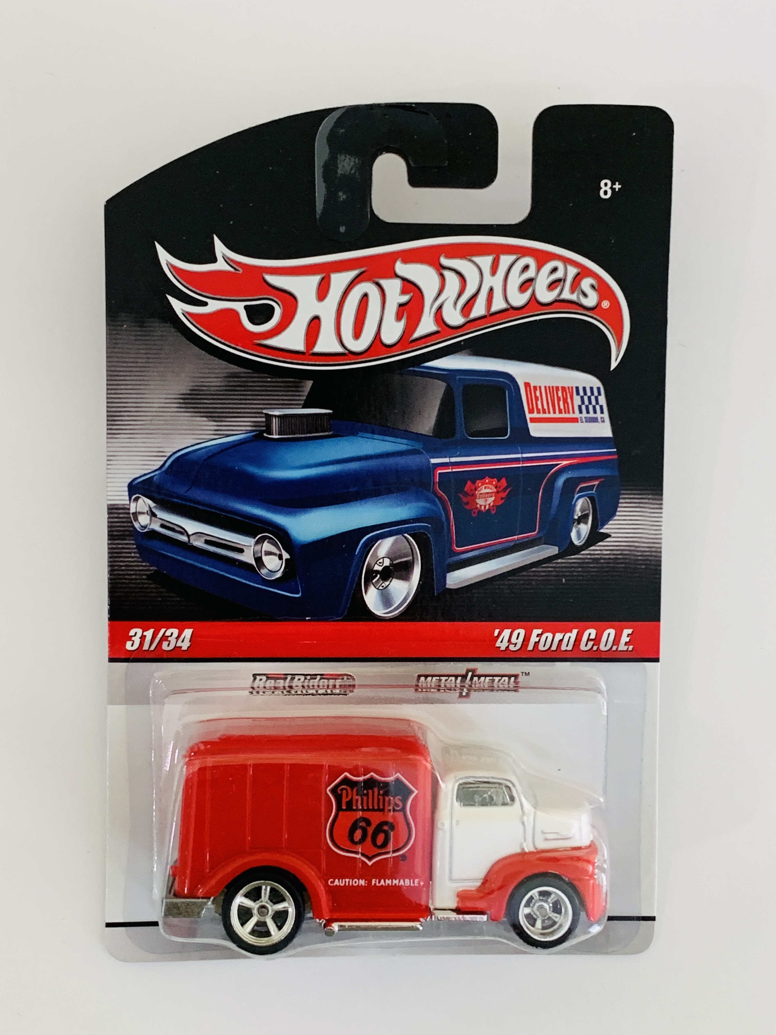 Hot Wheels Slick Rides Delivery '49 Ford C.O.E.