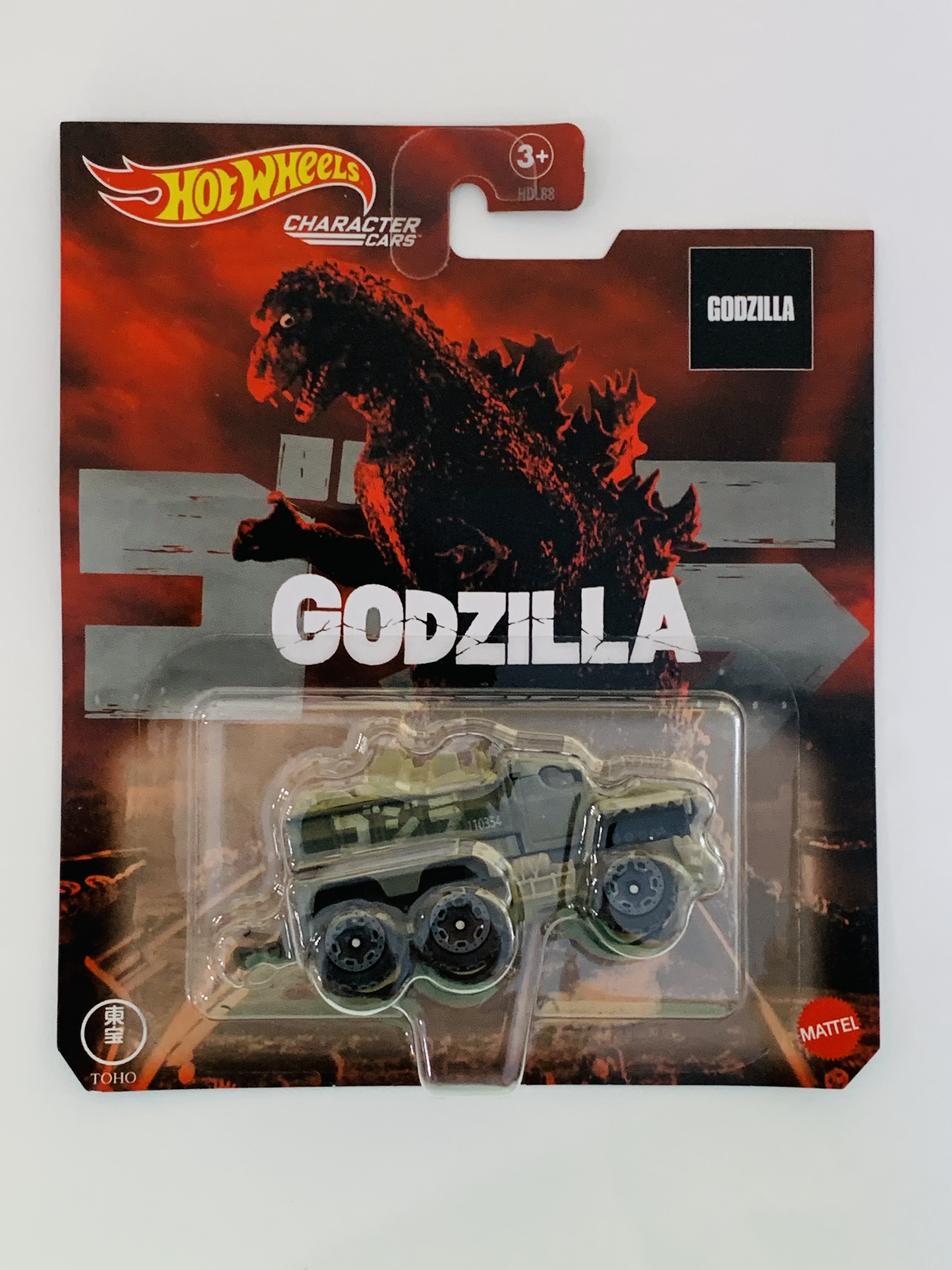 Hot Wheels Character Cars Godzilla