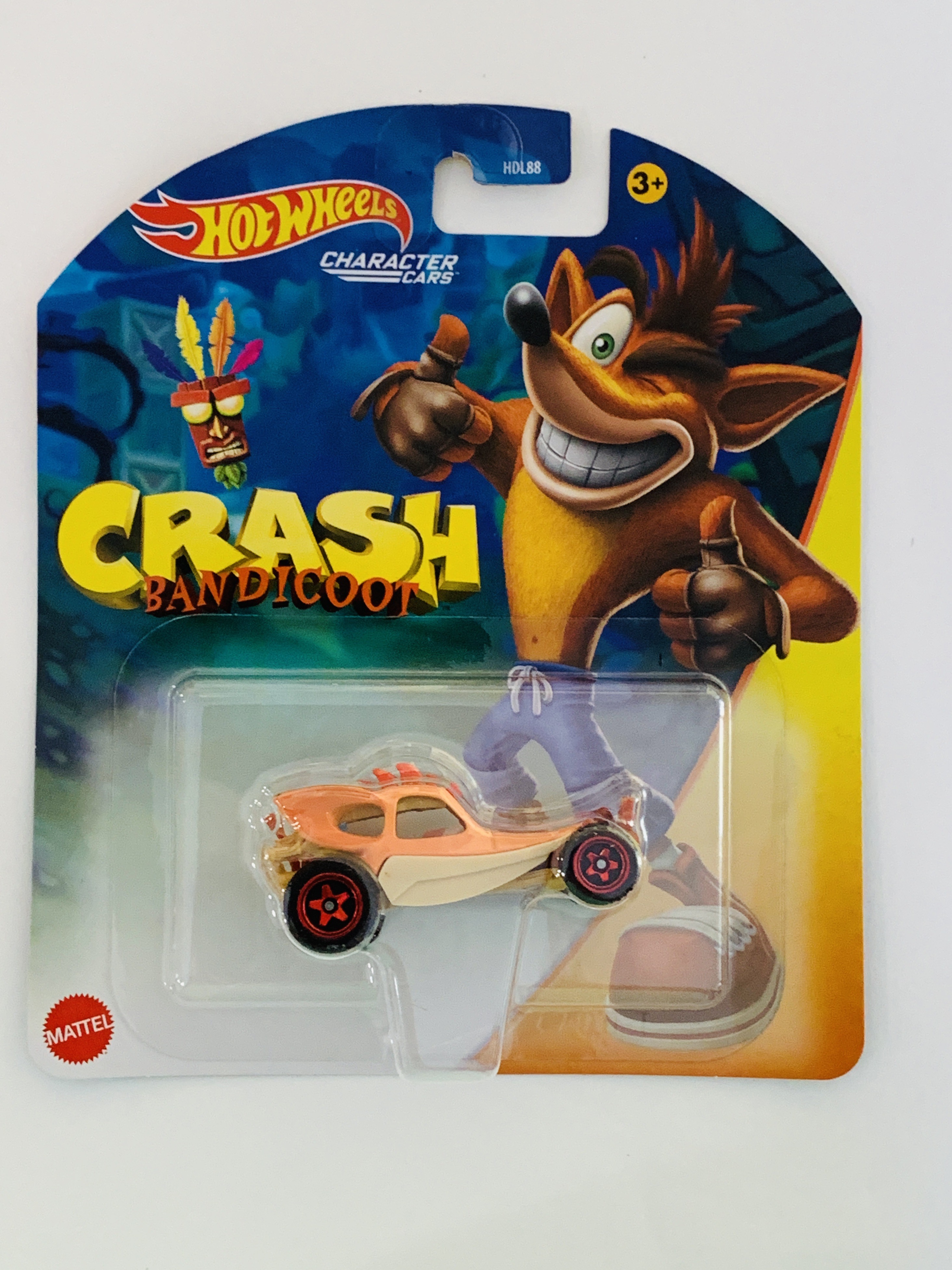 Crash Bandicoot - Hot Wheels Character Cars