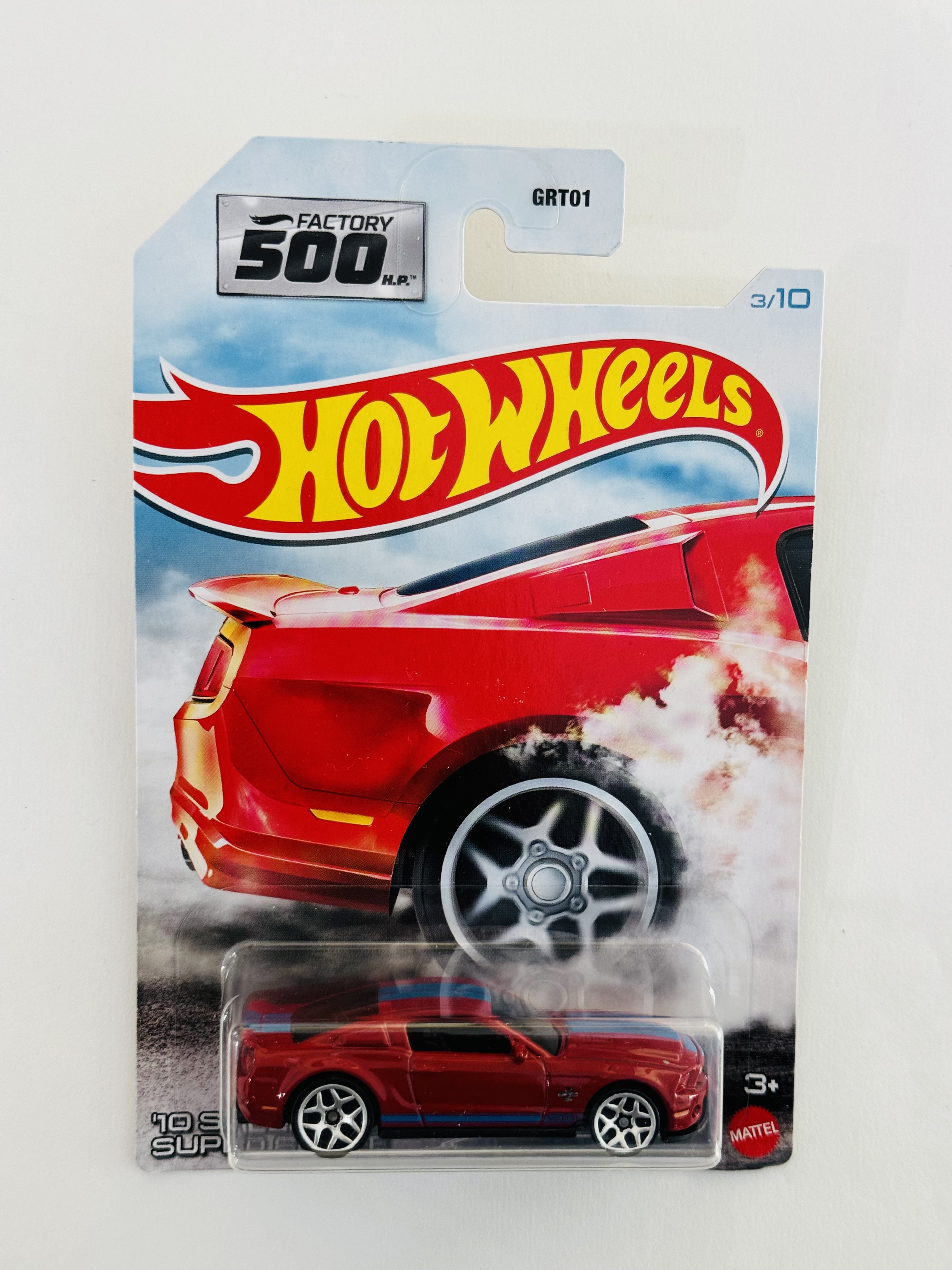 Hot Wheels Factory 500 H.P. '10 Shelby GT500 Supersnake - Walmart Exclusive