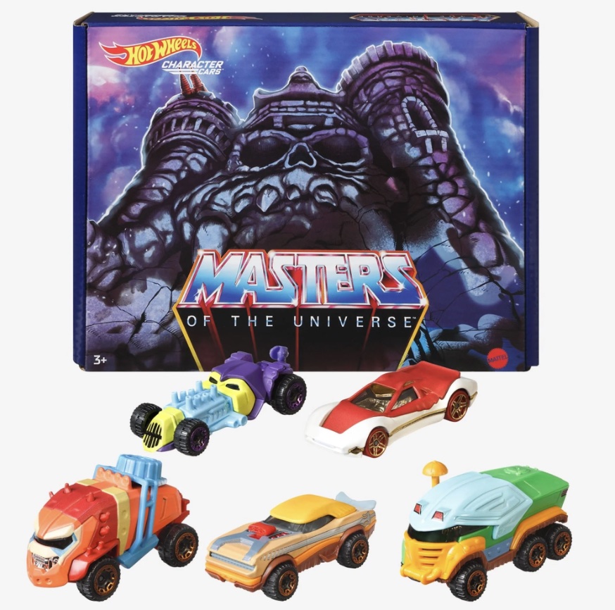Hot Wheels Masters Of The Universe Character Cars 5-Pack