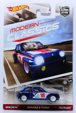 Hot Wheels Car Culture Modern Classics Renault 5 Turbo