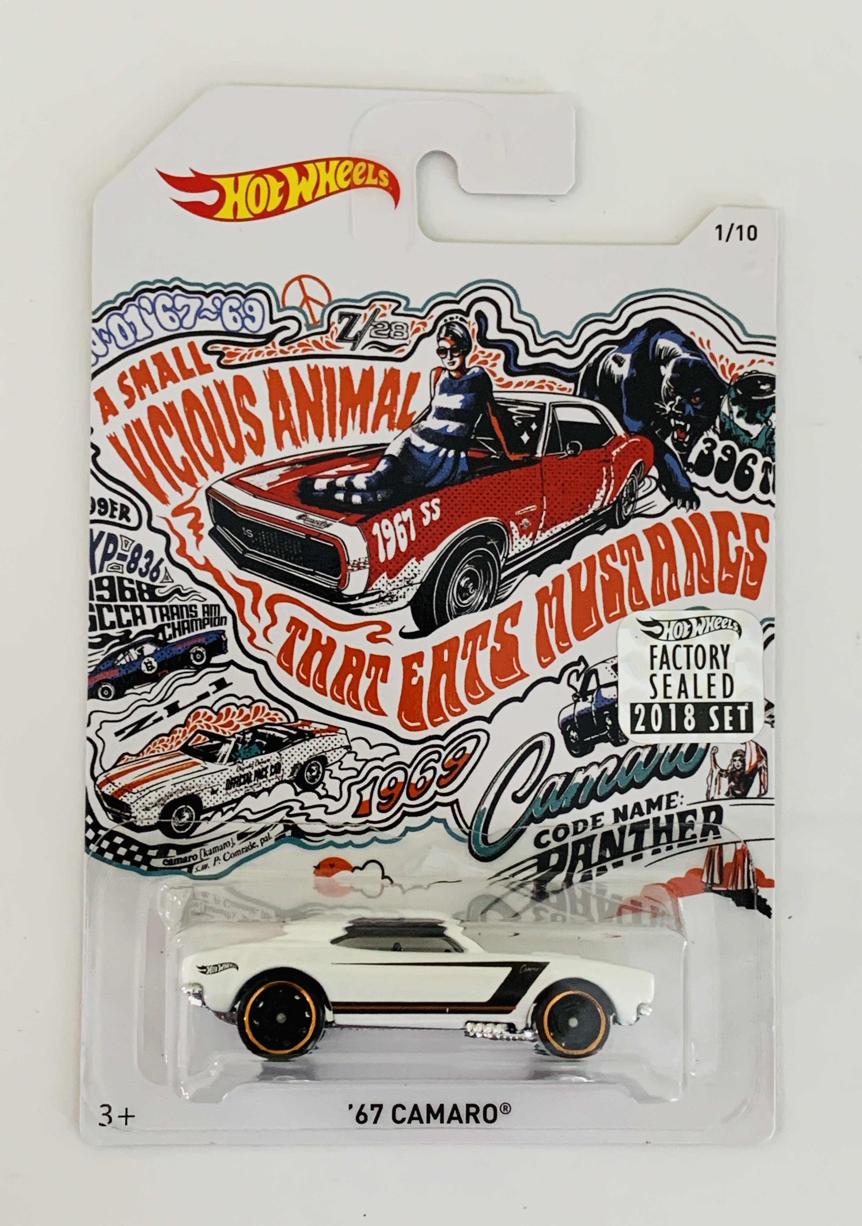Hot Wheels 50th Anniversary Factory Set Camaro Series '67 Camaro