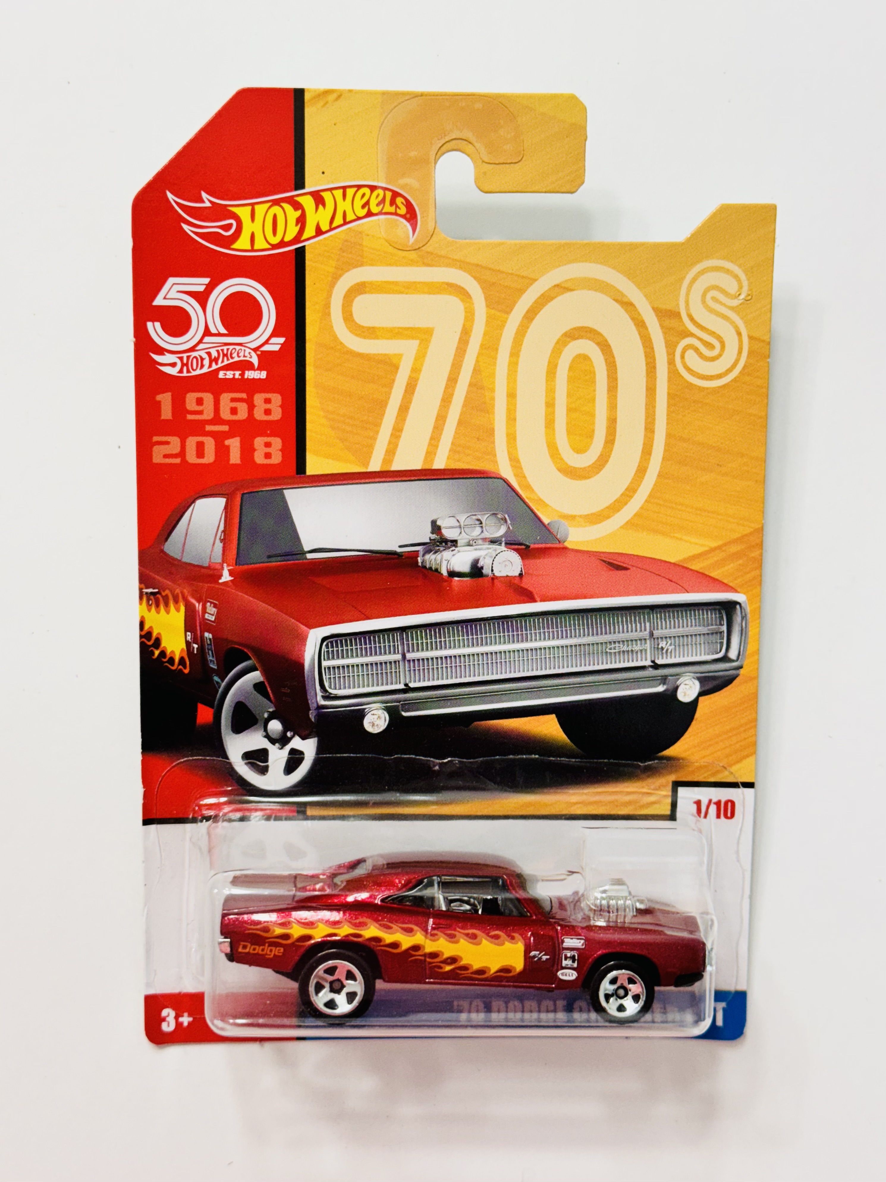 Hot Wheels Cars Of The Decades '70 Dodge Charger R/T