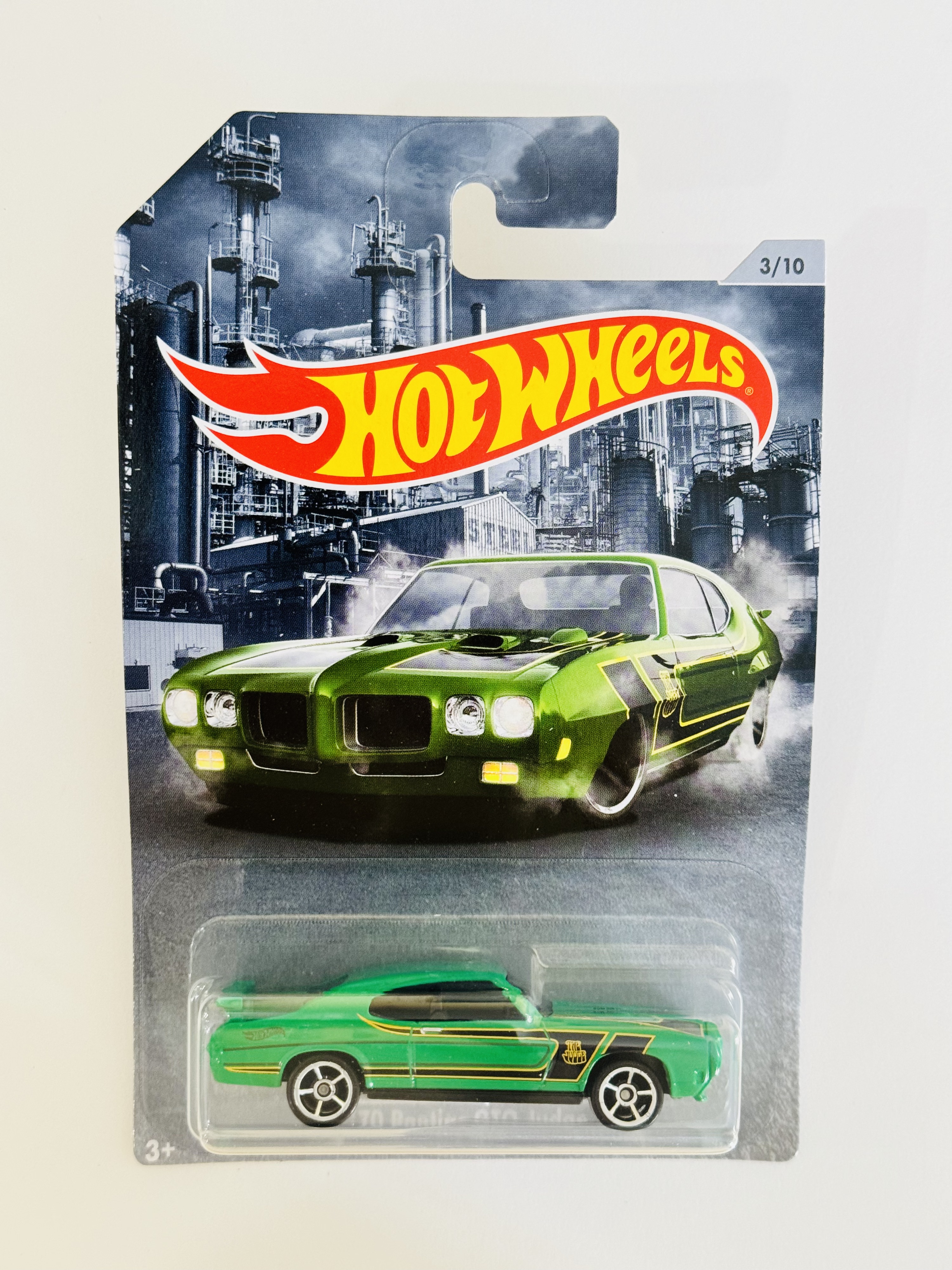 Hot Wheels American Steel '70 Pontiac GTO Judge - Walmart Exclusive