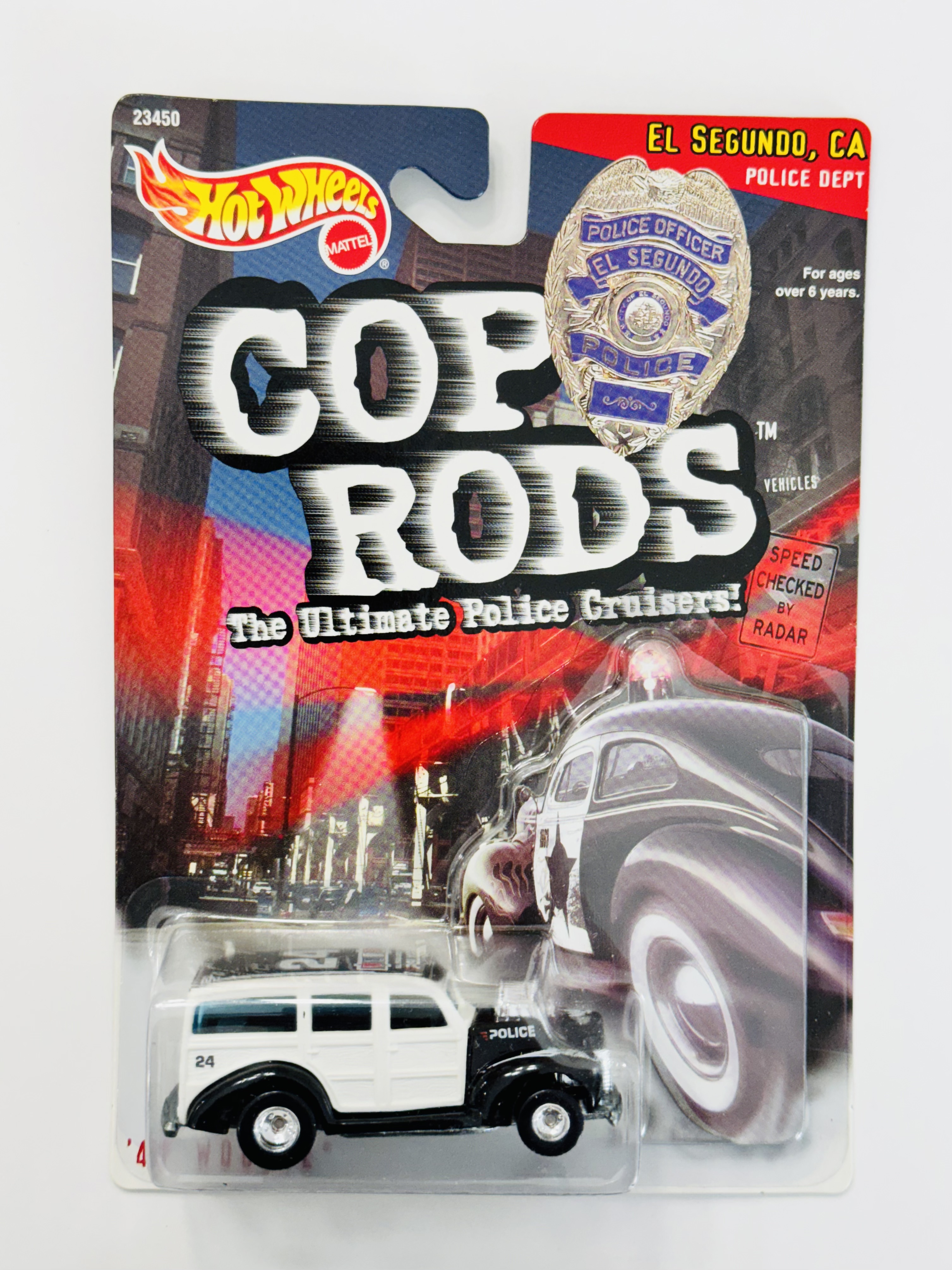 Hot Wheels Cop Rods El Segundo, CA '40 Woodie