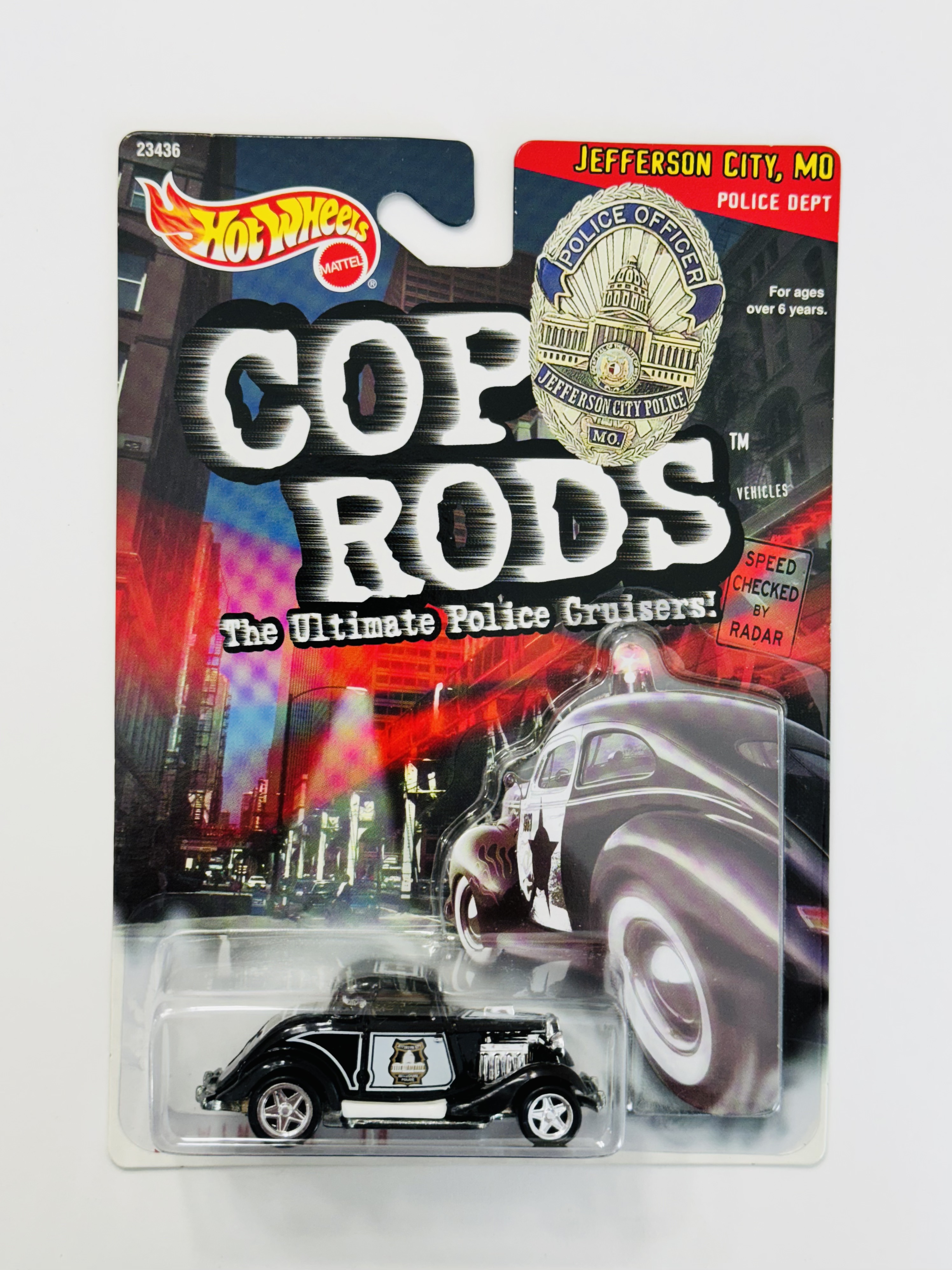 Hot Wheels Cop Rods Jefferson City, MO 3-Window '34