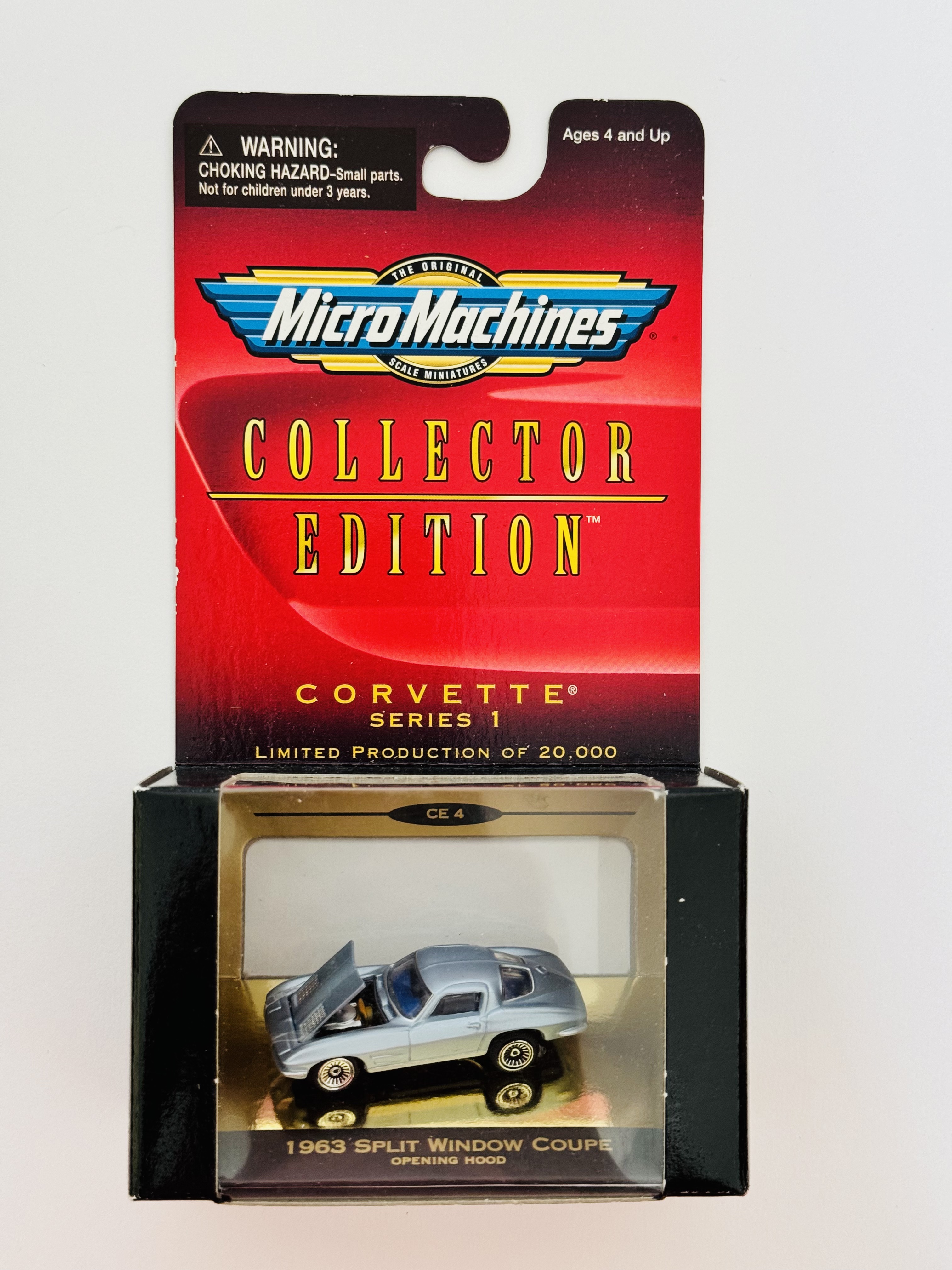 Micro Machines Corvette Series 1 1963 Split Window Coupe - Blue