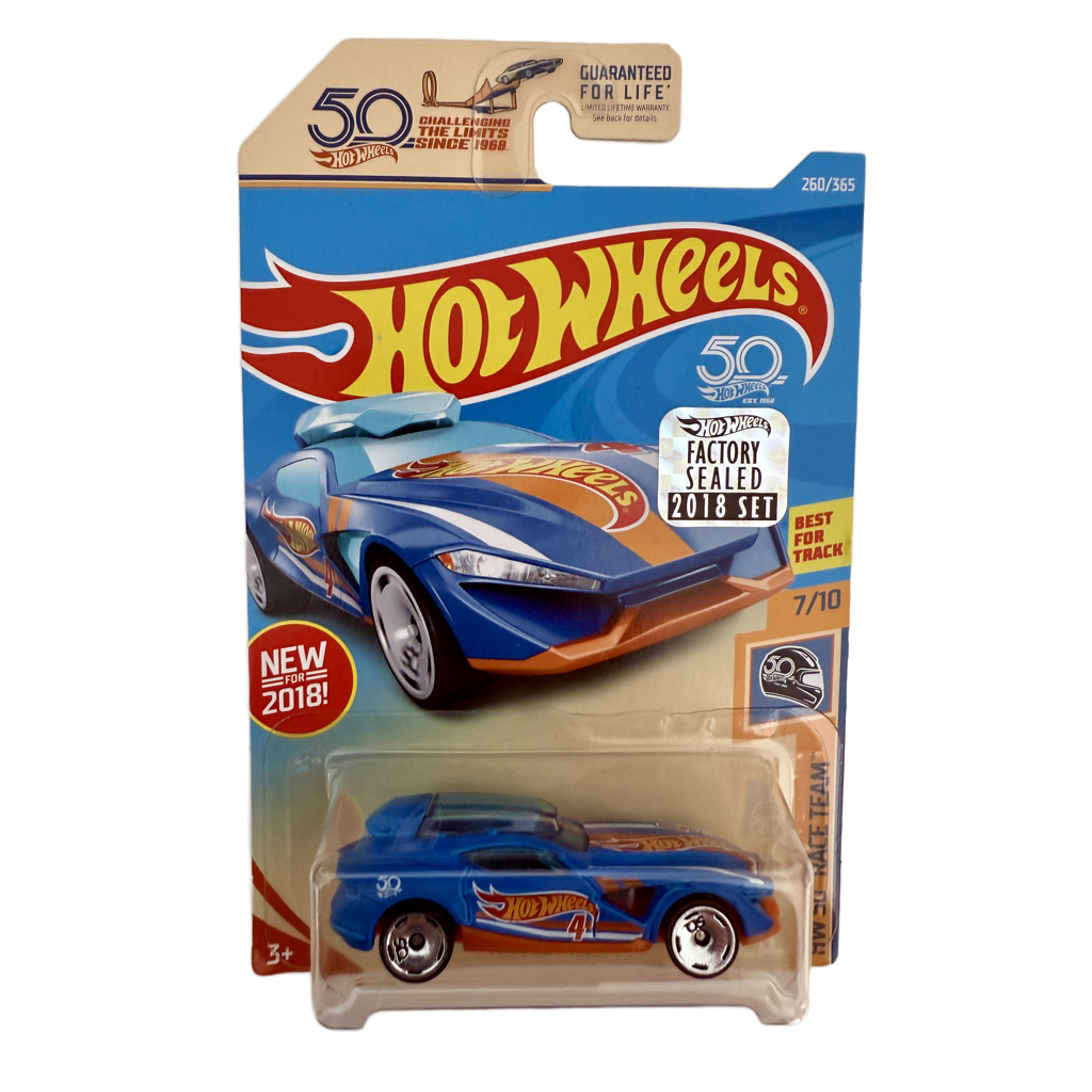 Hot Wheels 2018 50th Anniversary Factory Set Race Team Fast Master